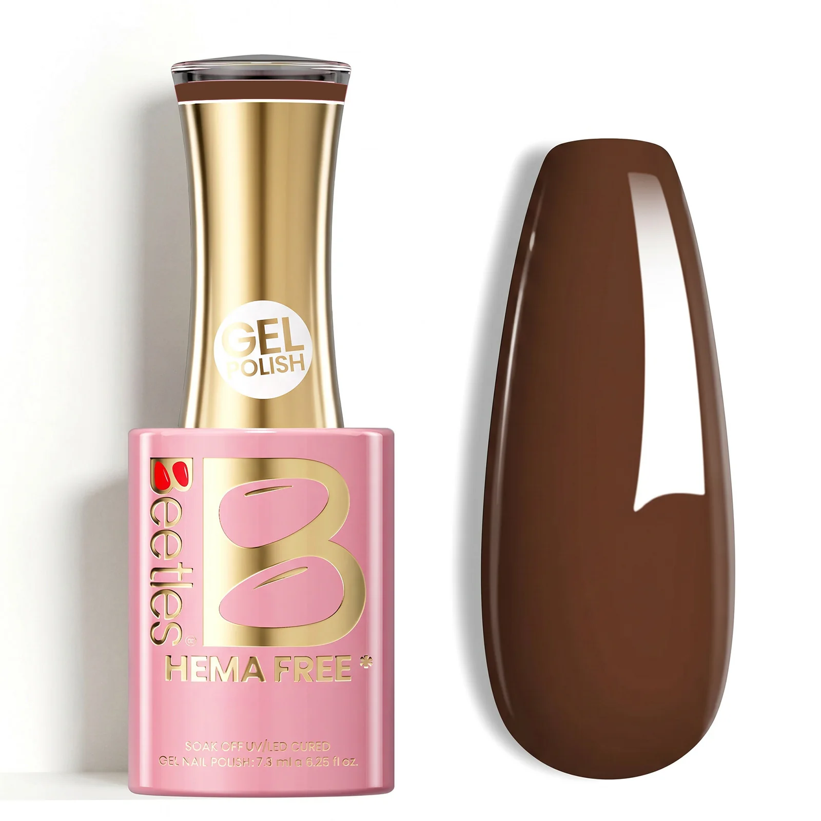 Beetles Stay Shining Mocha Mood HEMA Free TPO Free Gel Nail Polish 15ml