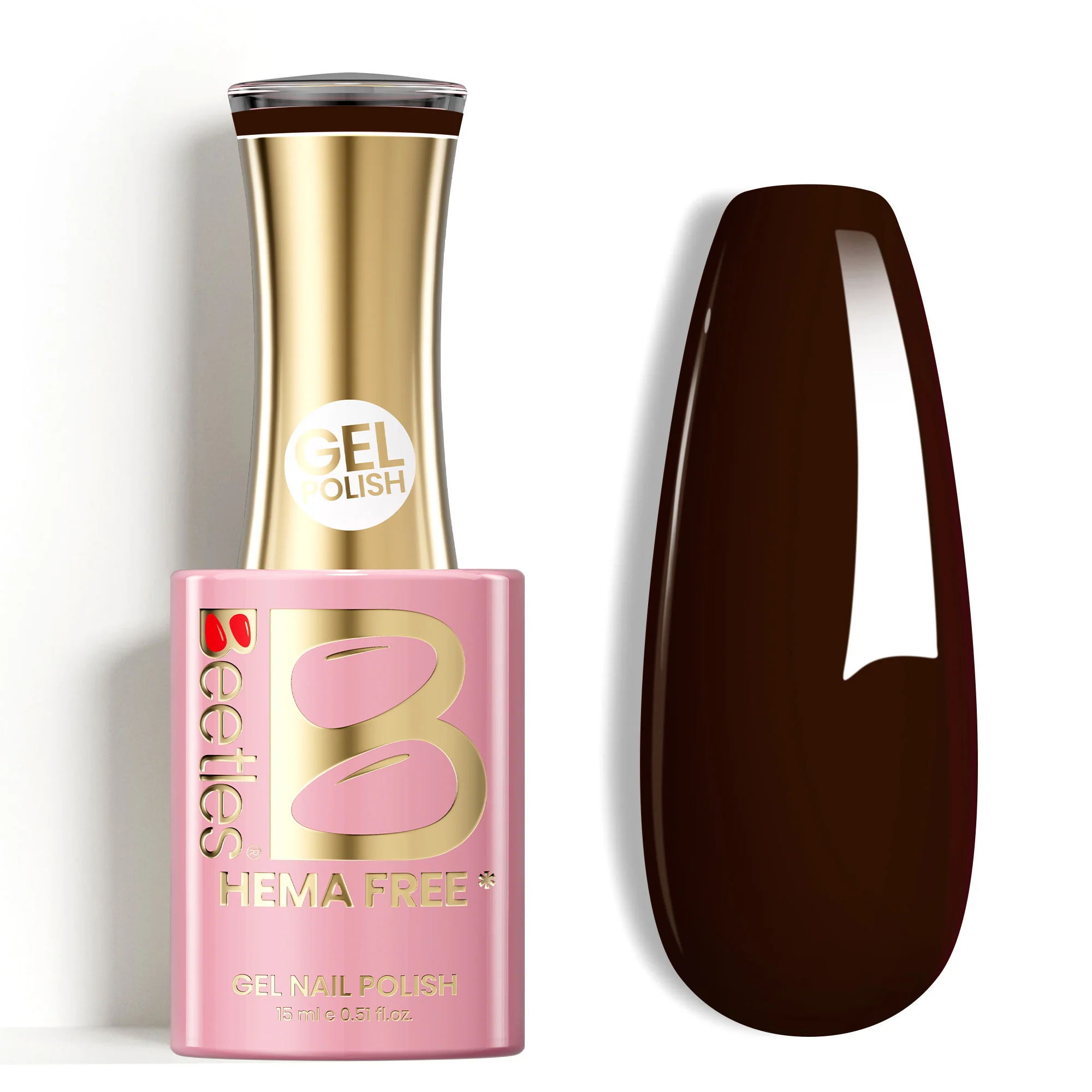 Beetles Stay Shining Morning Mocha HEMA Free TPO Free Jelly Gel Polish 15ml
