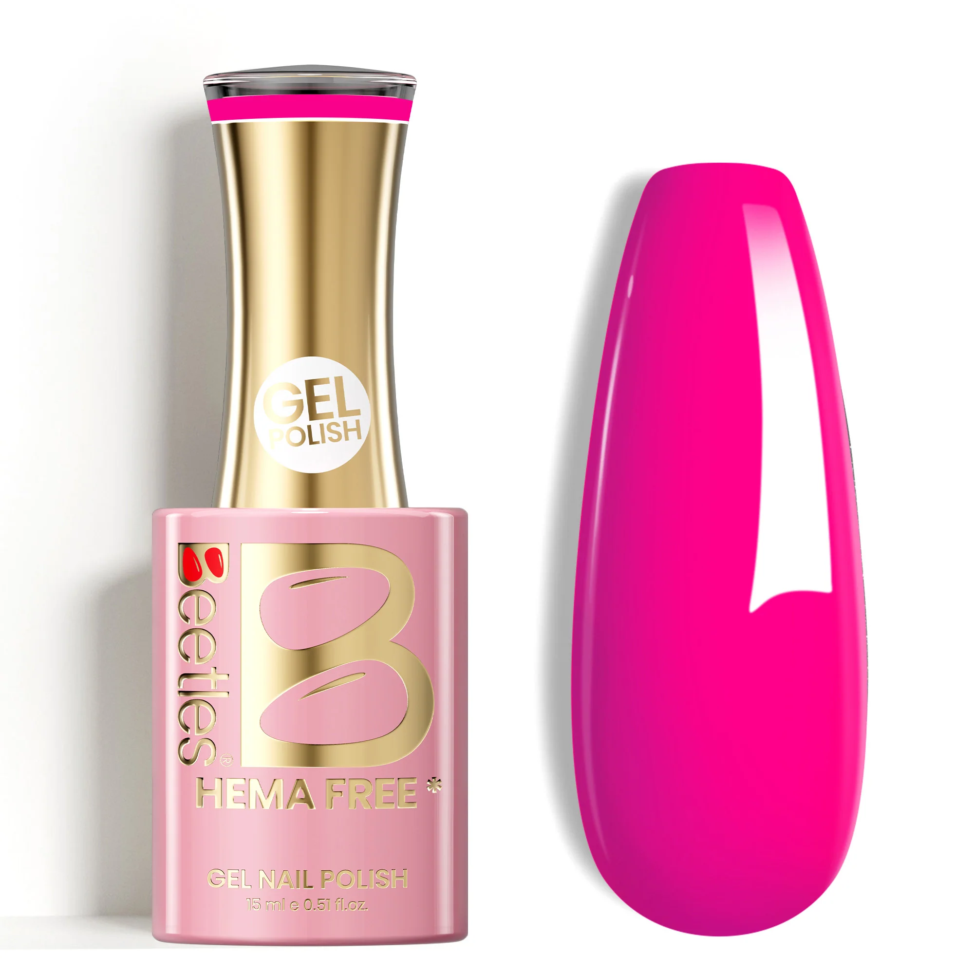 Beetles Stay Shining Neon Whispers HEMA Free TPO Free Gel Nail Polish 15ml