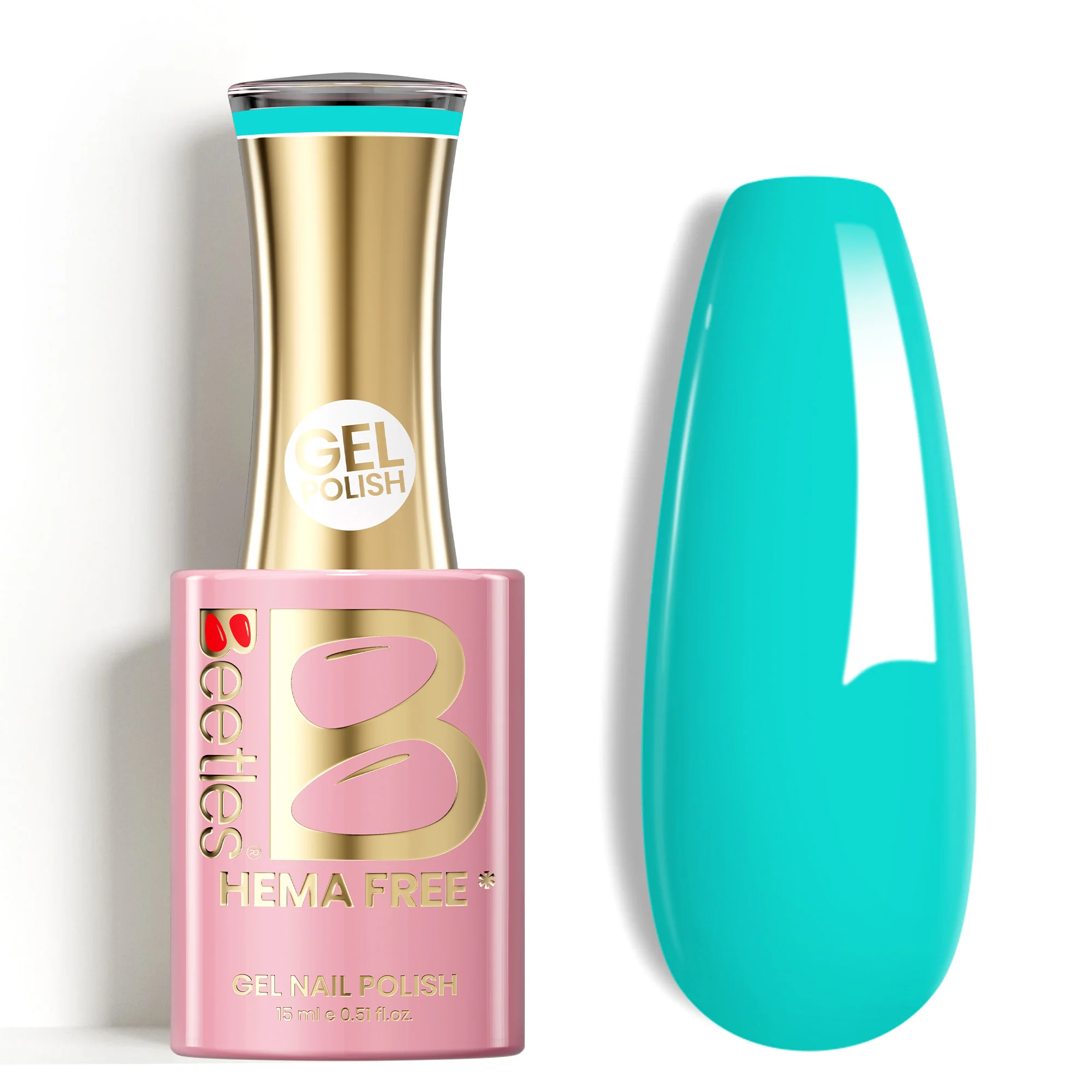 Beetles Stay Shining Ocean Shade HEMA Free TPO Free Gel Nail Polish 15ml
