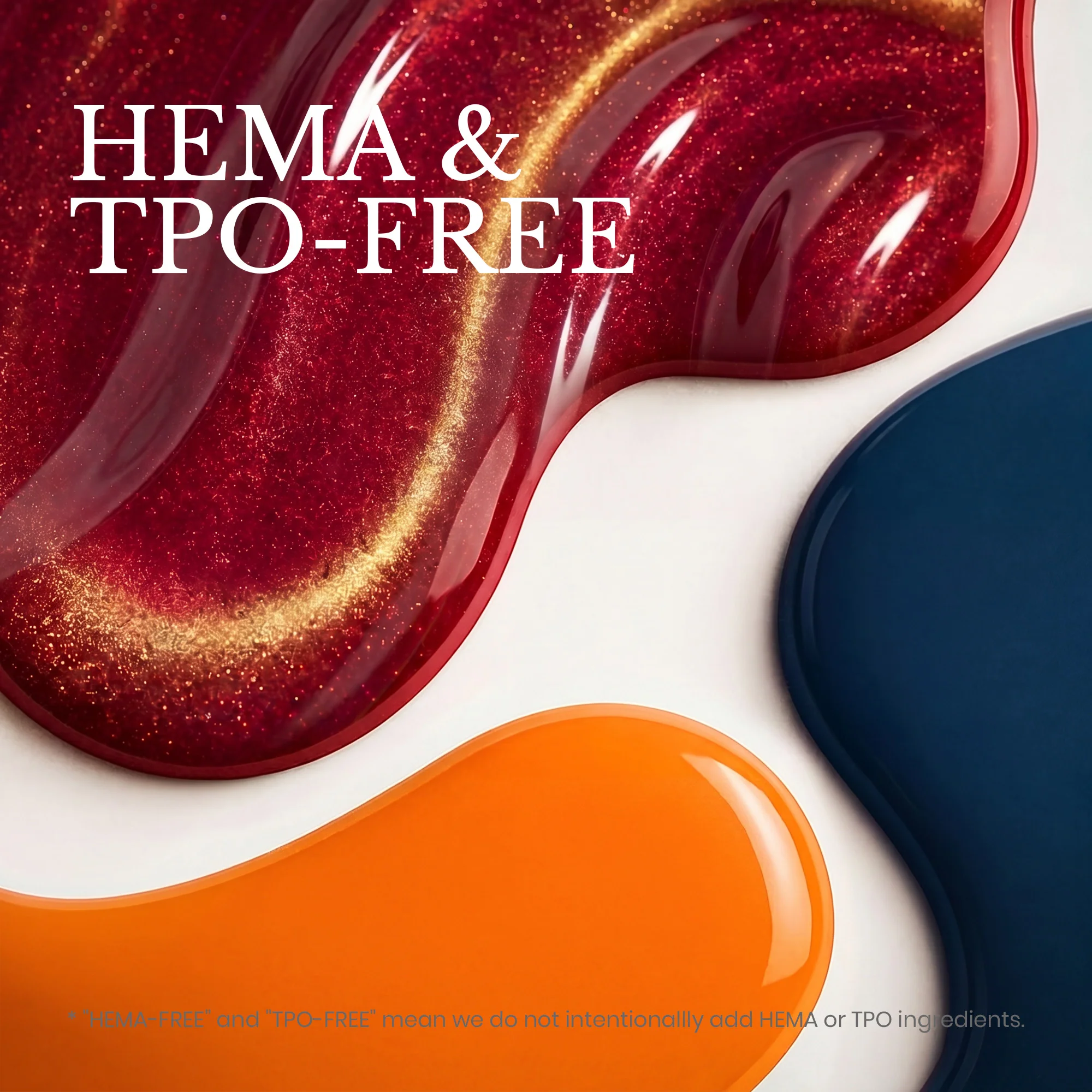 Beetles Stay Shining Orange HEMA Free TPO Free Gel Nail Polish 15ml - Image 6