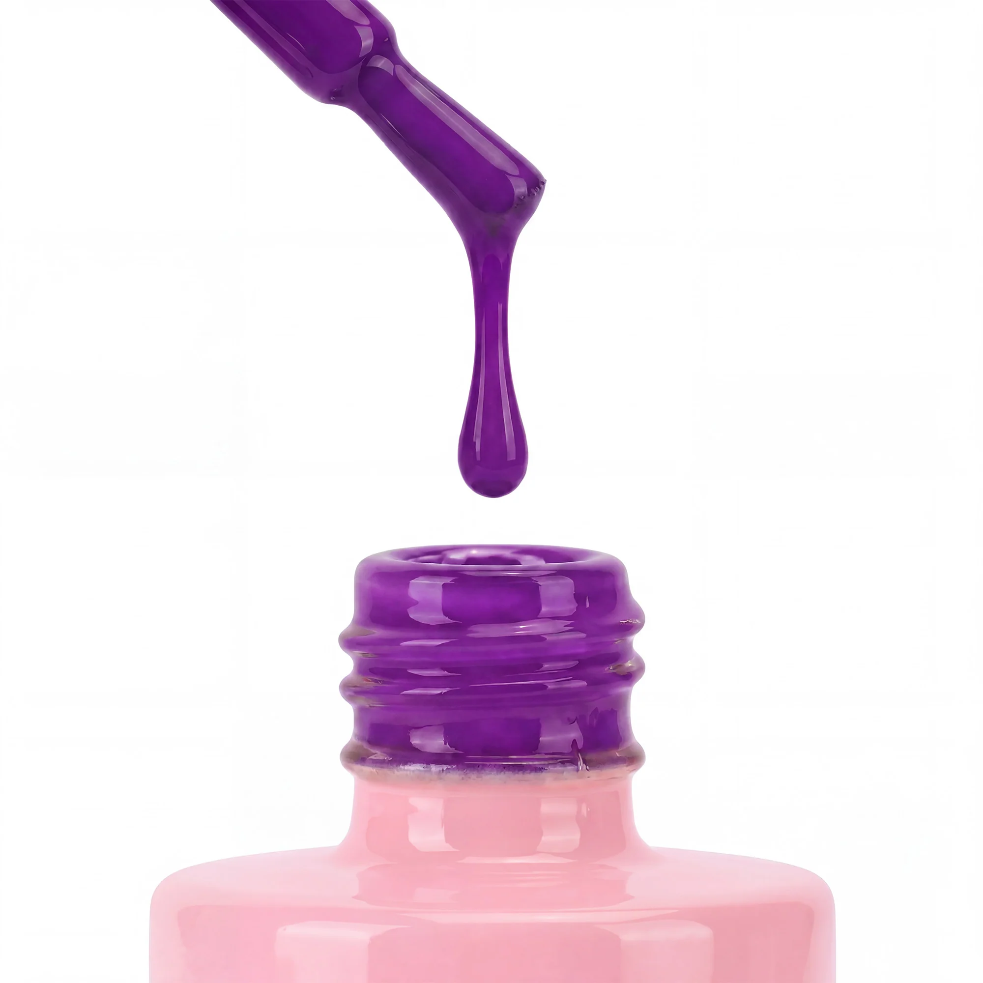 Beetles Stay Shining Pueple HEMA Free TPO Free Gel Nail Polish 15ml - Image 5