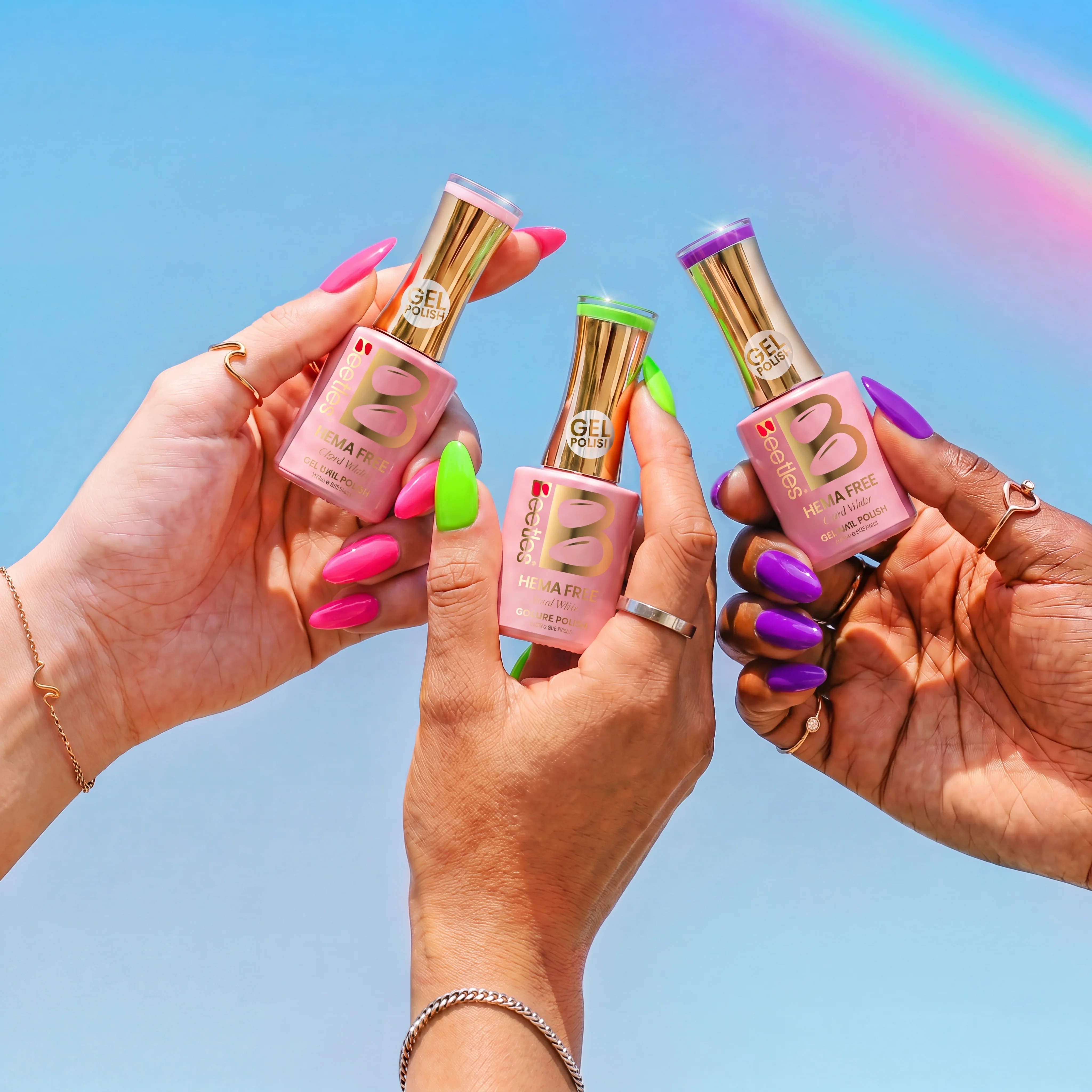 Beetles Stay Shining Refreshing Style HEMA Free TPO Free 6 Colors Gel Nail Polish Set 7.5ml - Image 5
