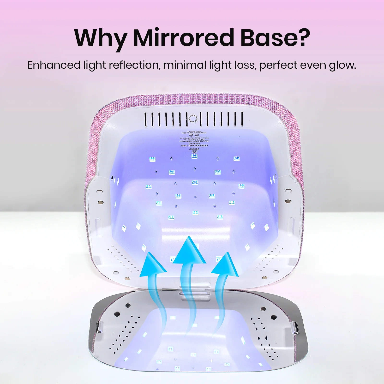 Beetles Stay Shining Rhinestones UV Nail Lamp - Image 7