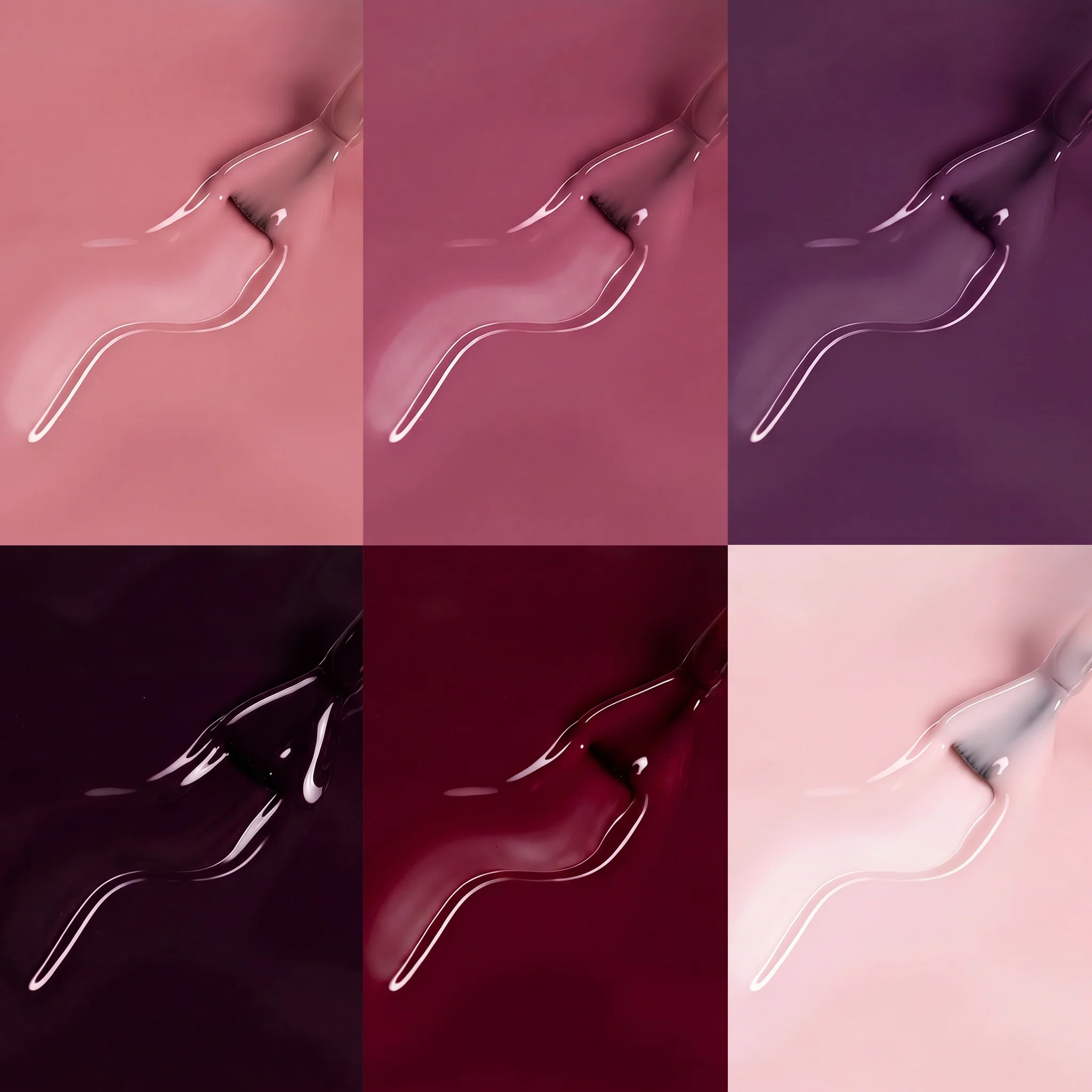 Beetles Stay Shining Rose Petals HEMA Free TPO Free 6 Colors Gel Nail Polish Set 7.5ml - Image 2