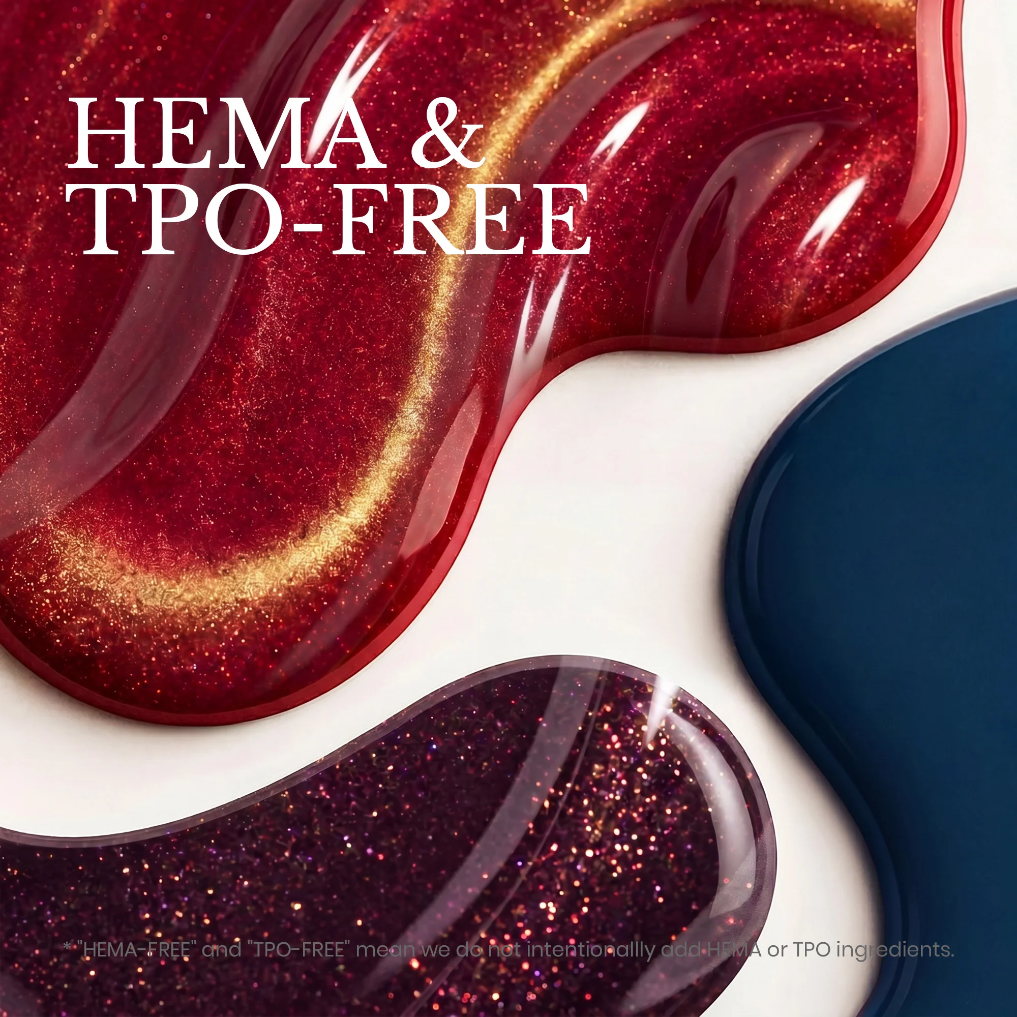 Beetles Stay Shining Supernova Red HEMA Free TPO Free Cat Eye Gel Polish 15ml with Magnet - Image 6