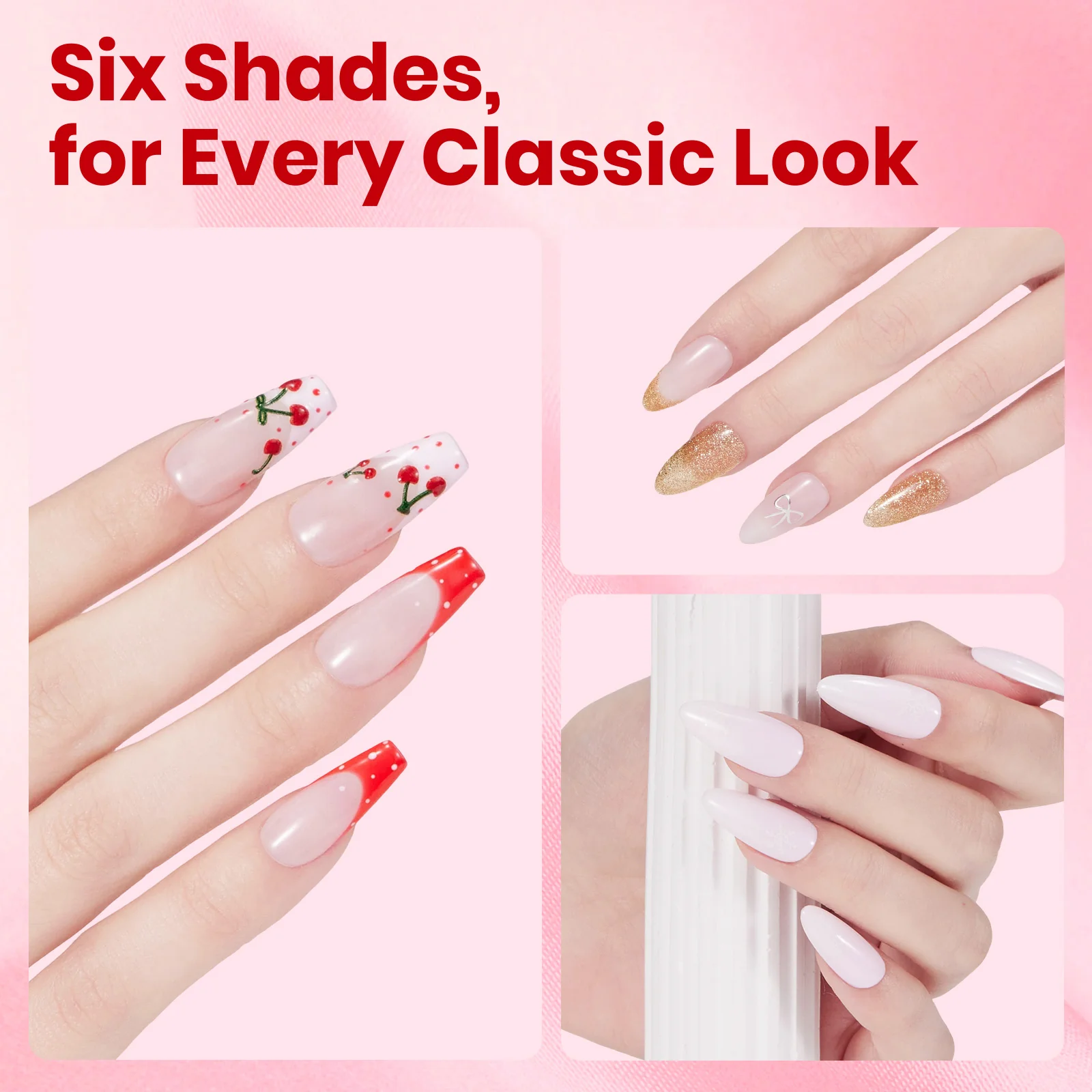 Beetles Stay Shining Timeless Charm HEMA-FREE TPO FREE Gel Nail Kit with UV Light, DIY Salon-Quality at Home - Image 7