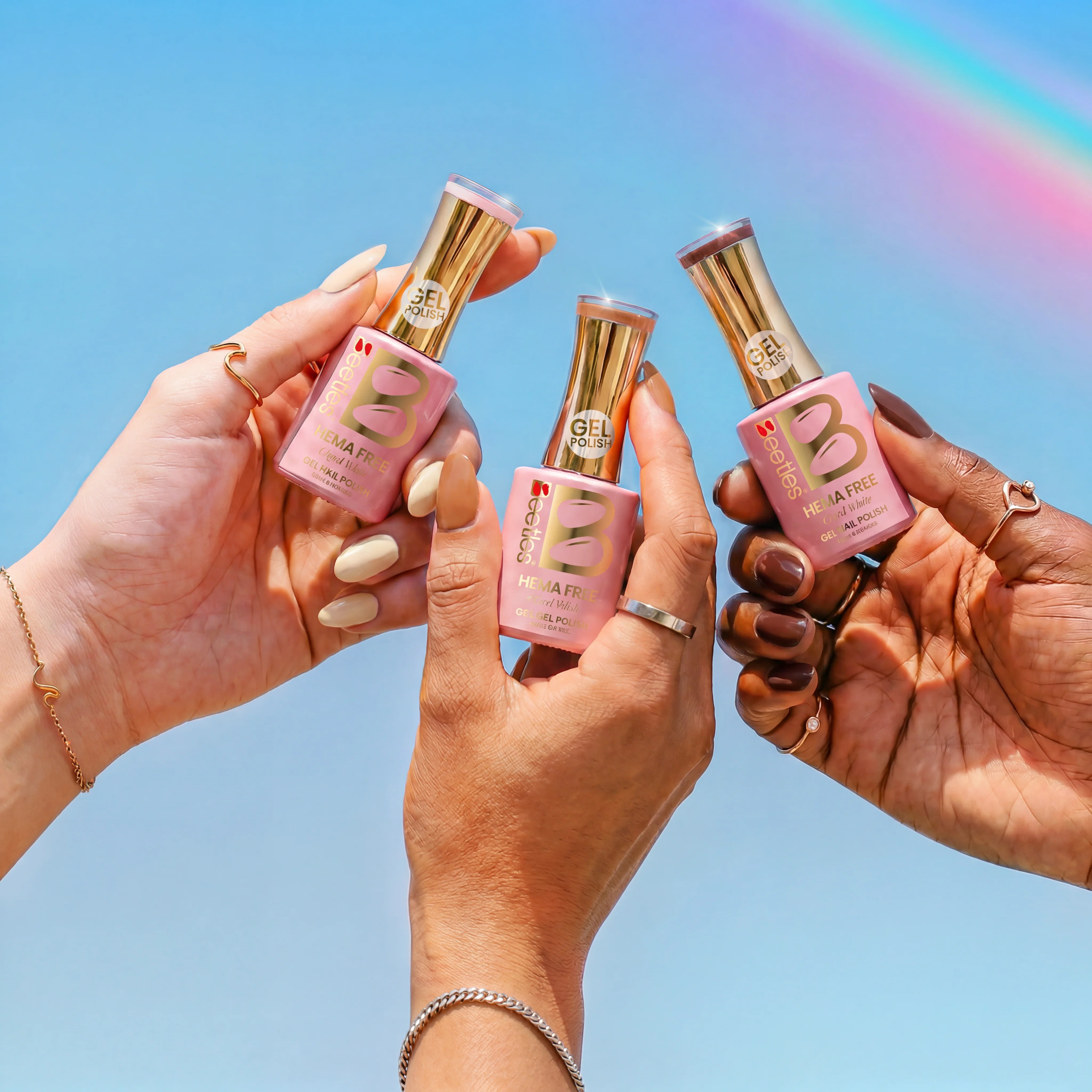 Beetles Stay Shining Toasty Aroma HEMA Free TPO Free 6 Colors Gel Nail Polish Set 7.5ml - Image 5