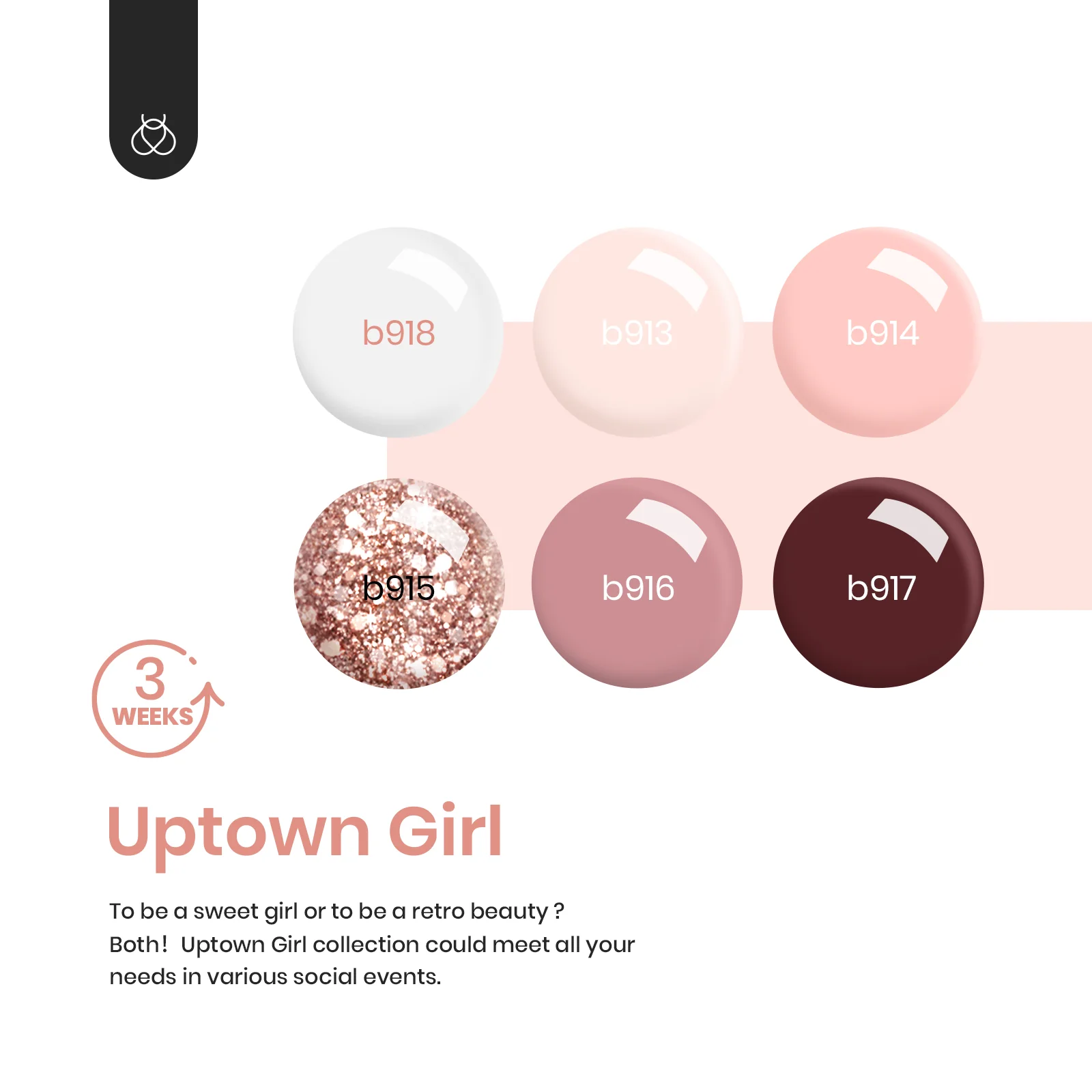 Beetles Stay Shining Uptown Girl HEMA-FREE TPO FREE Gel Nail Kit with UV Light, DIY Salon-Quality at Home - Image 3