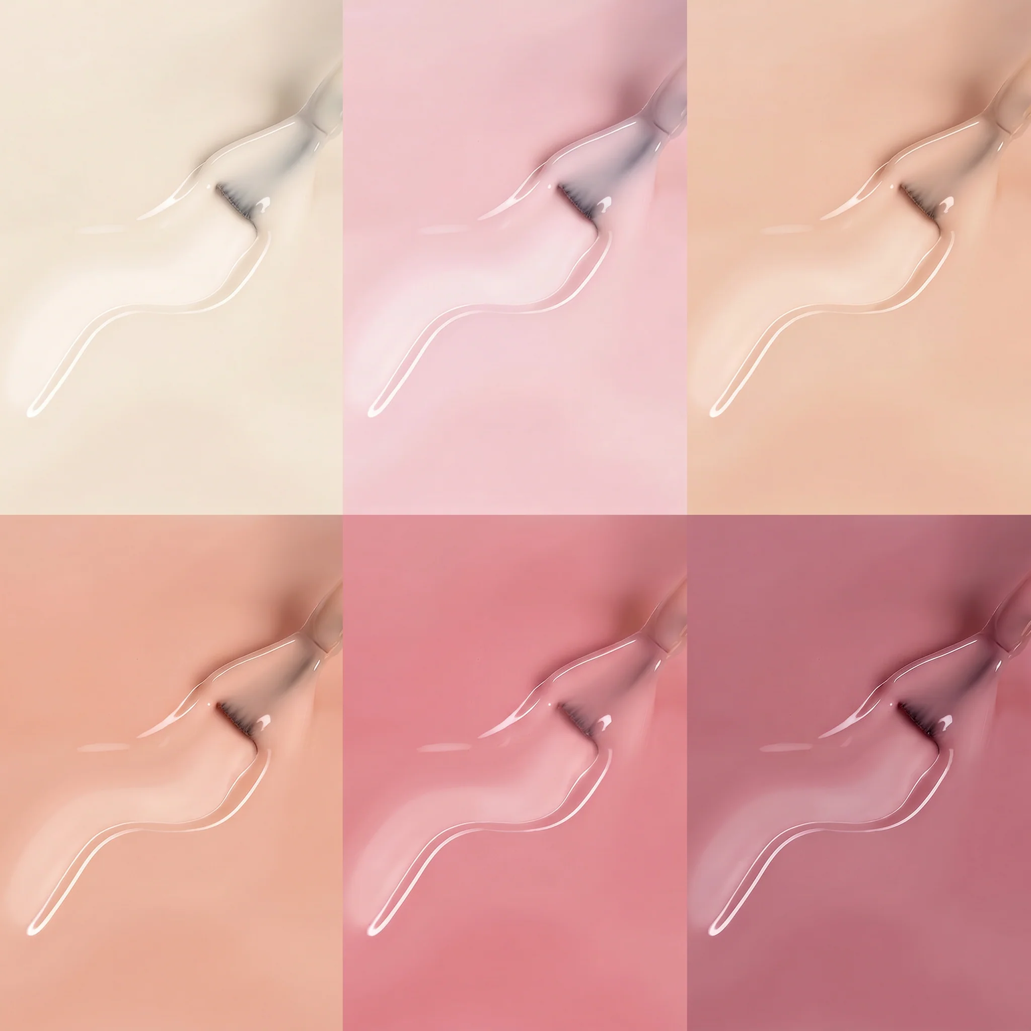Beetles Stay Shining Vanilla Cloud HEMA Free TPO Free 6 Colors Gel Nail Polish Set 7.5ml - Image 2