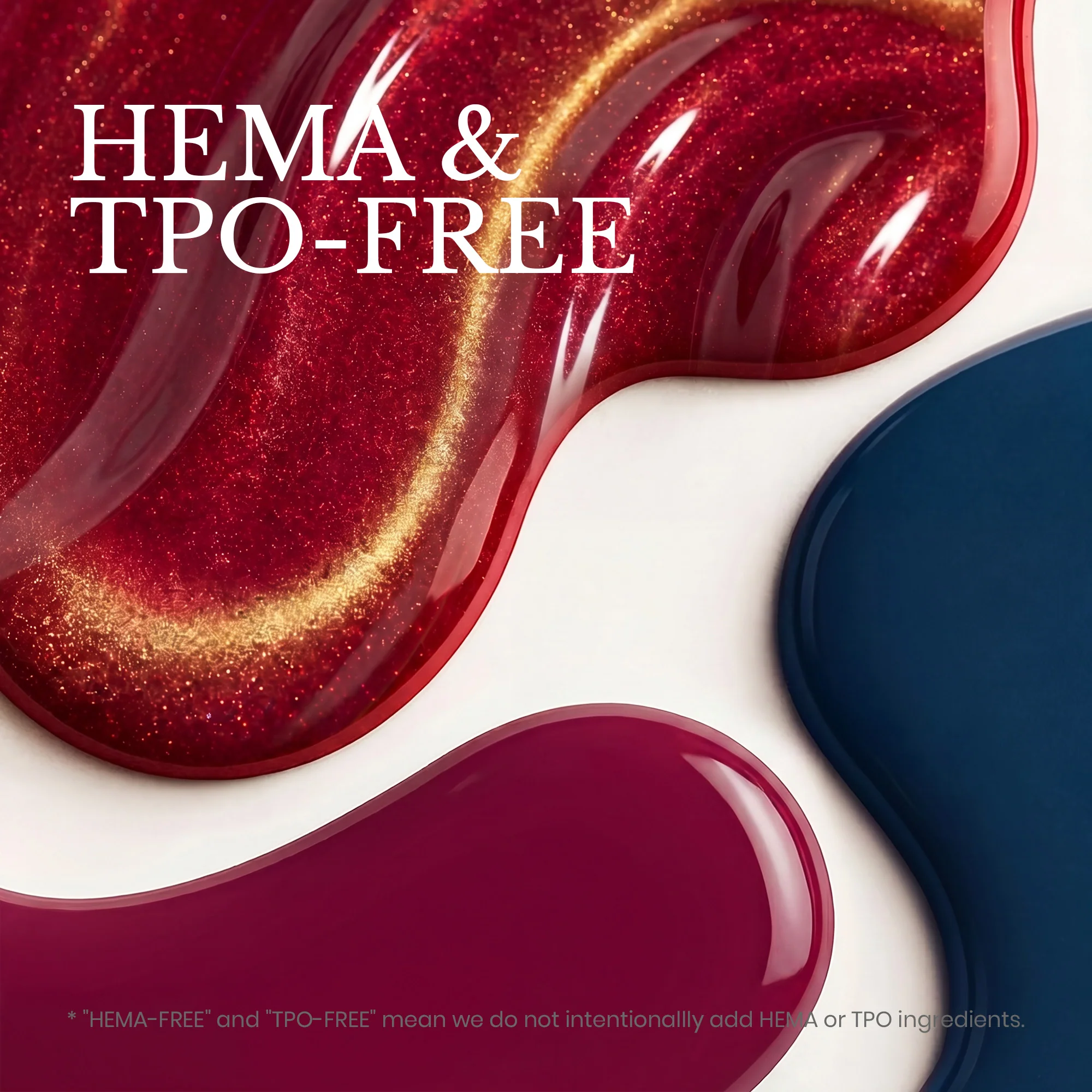 Beetles Stay Shining Velvet Garnet HEMA Free TPO Free Gel Nail Polish 15ml - Image 6