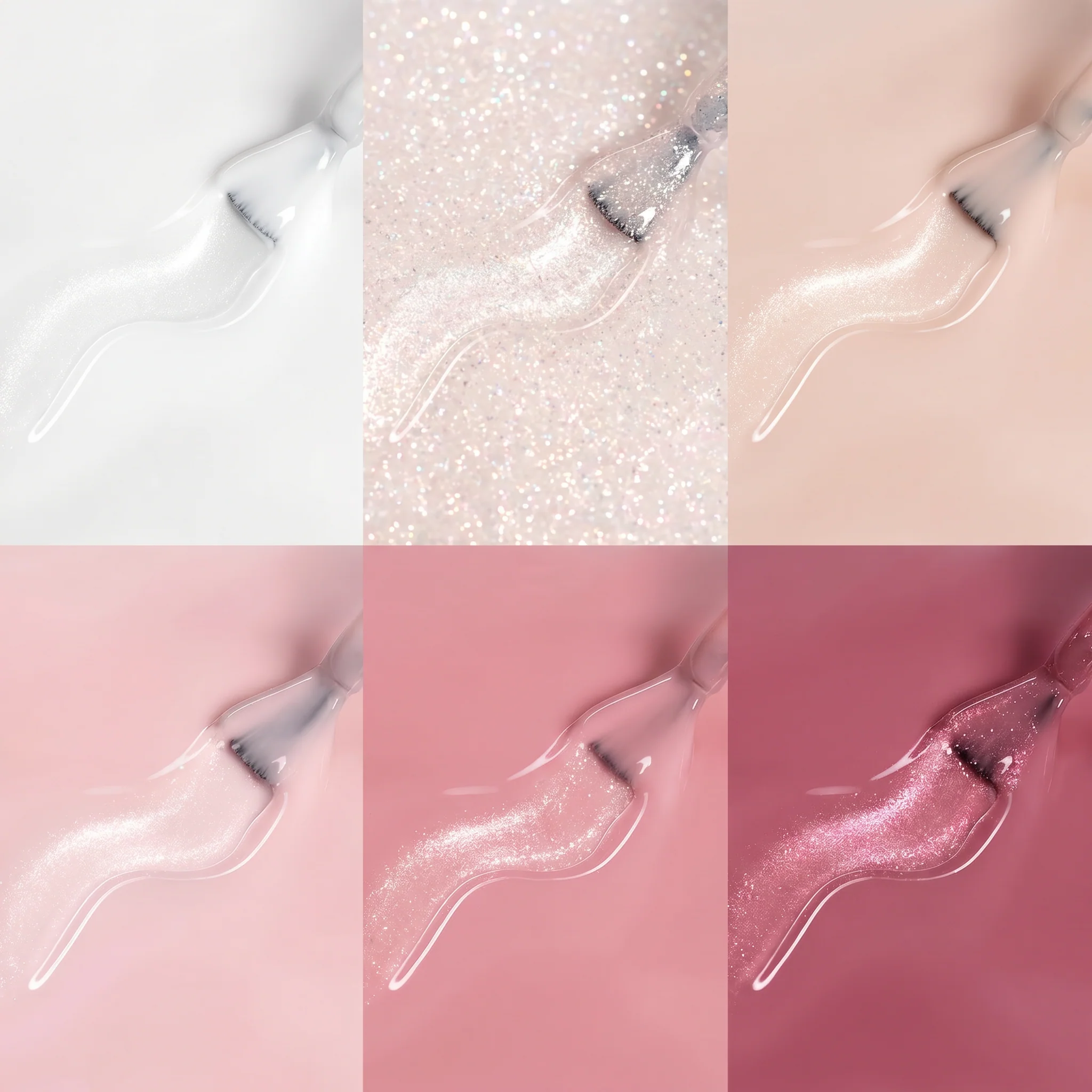 Beetles Stay Shining Whipsers of Love HEMA Free TPO Free 6 Colors Jelly Gel Set 7.5ml - Image 2