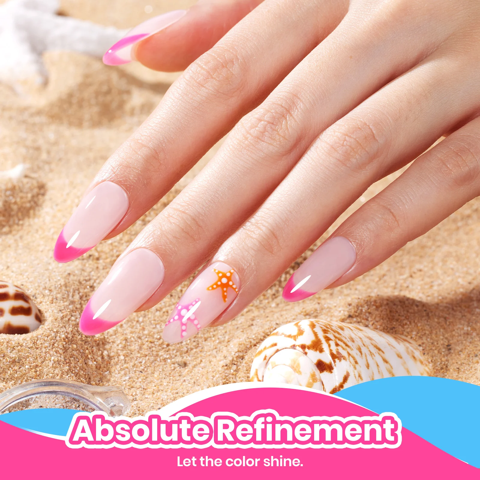 Beetles Summer Voyage - BikiniPink Summer Nails 9ml - Image 4
