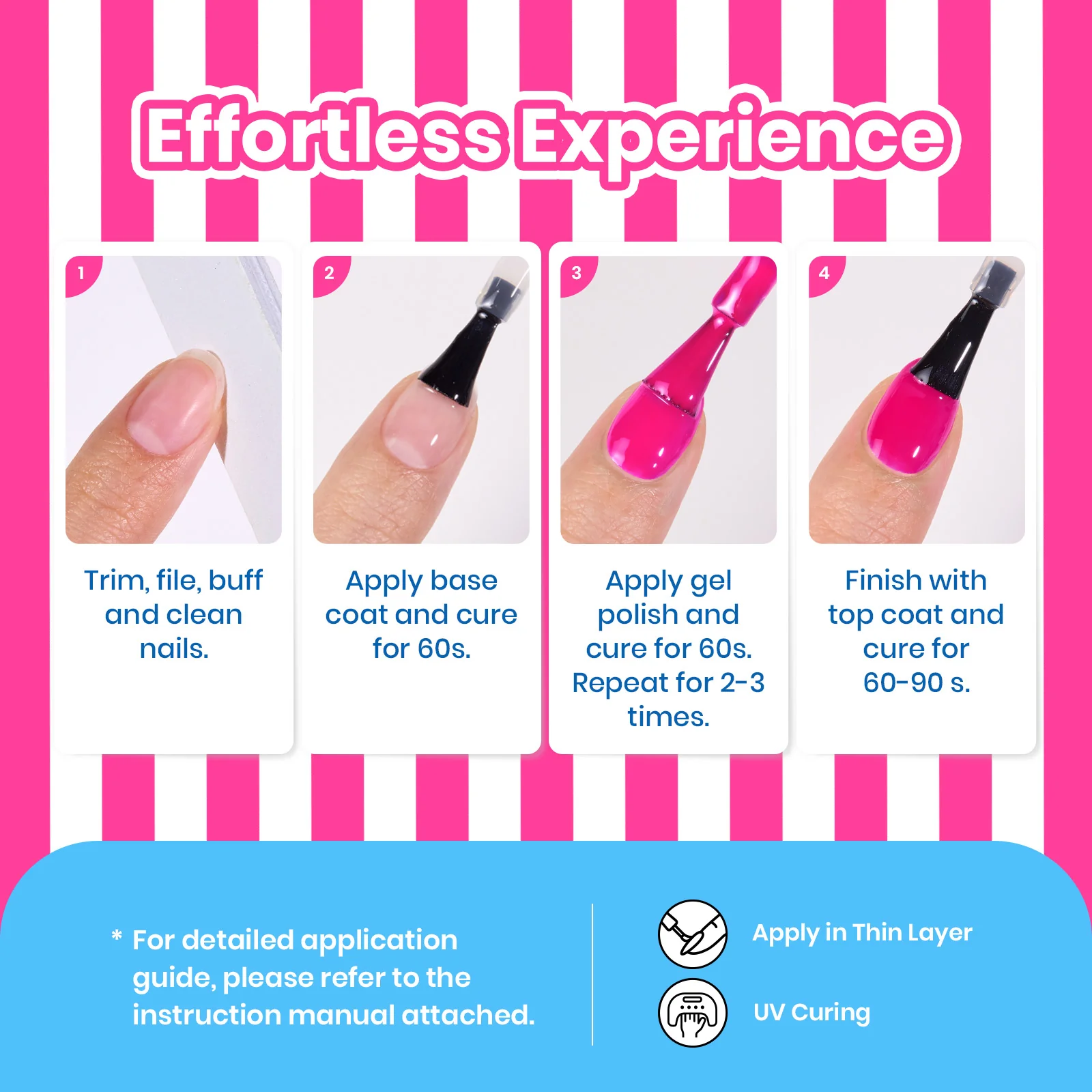 Beetles Summer Voyage - BikiniPink Summer Nails 9ml - Image 8