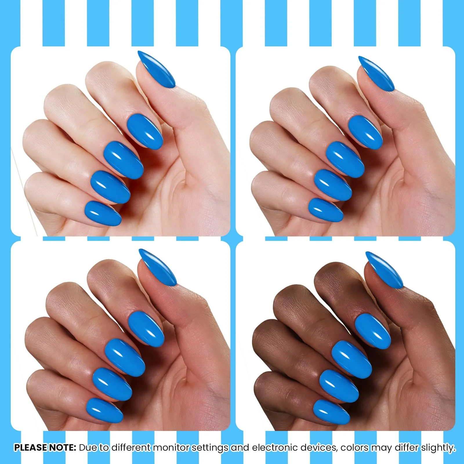 Beetles Summer Voyage - Riviera Rush Summer Neon Blue Nails 9ml - Image 6