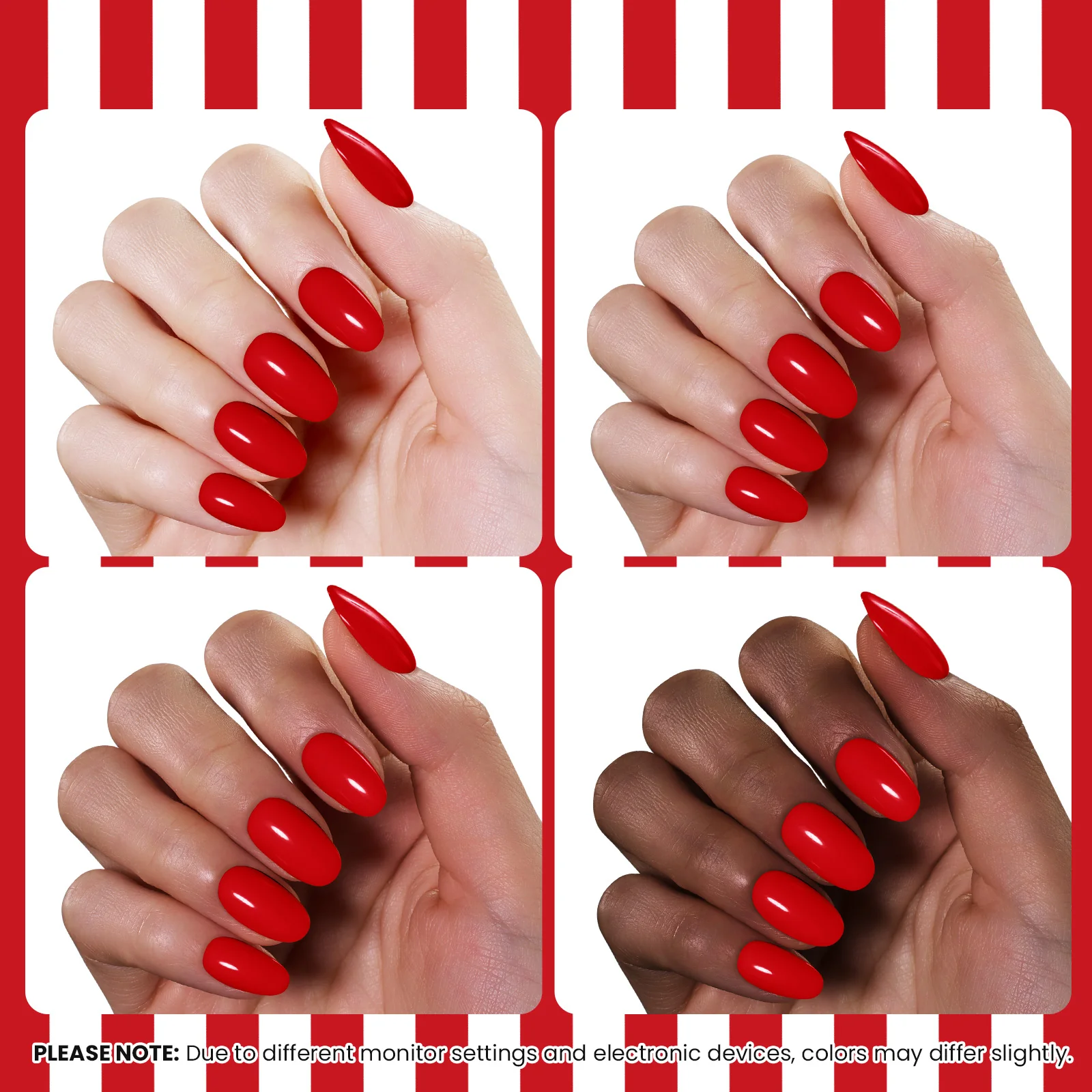 Beetles Summer Voyage - Sunburn Red Summer Nails 9ml - Image 5