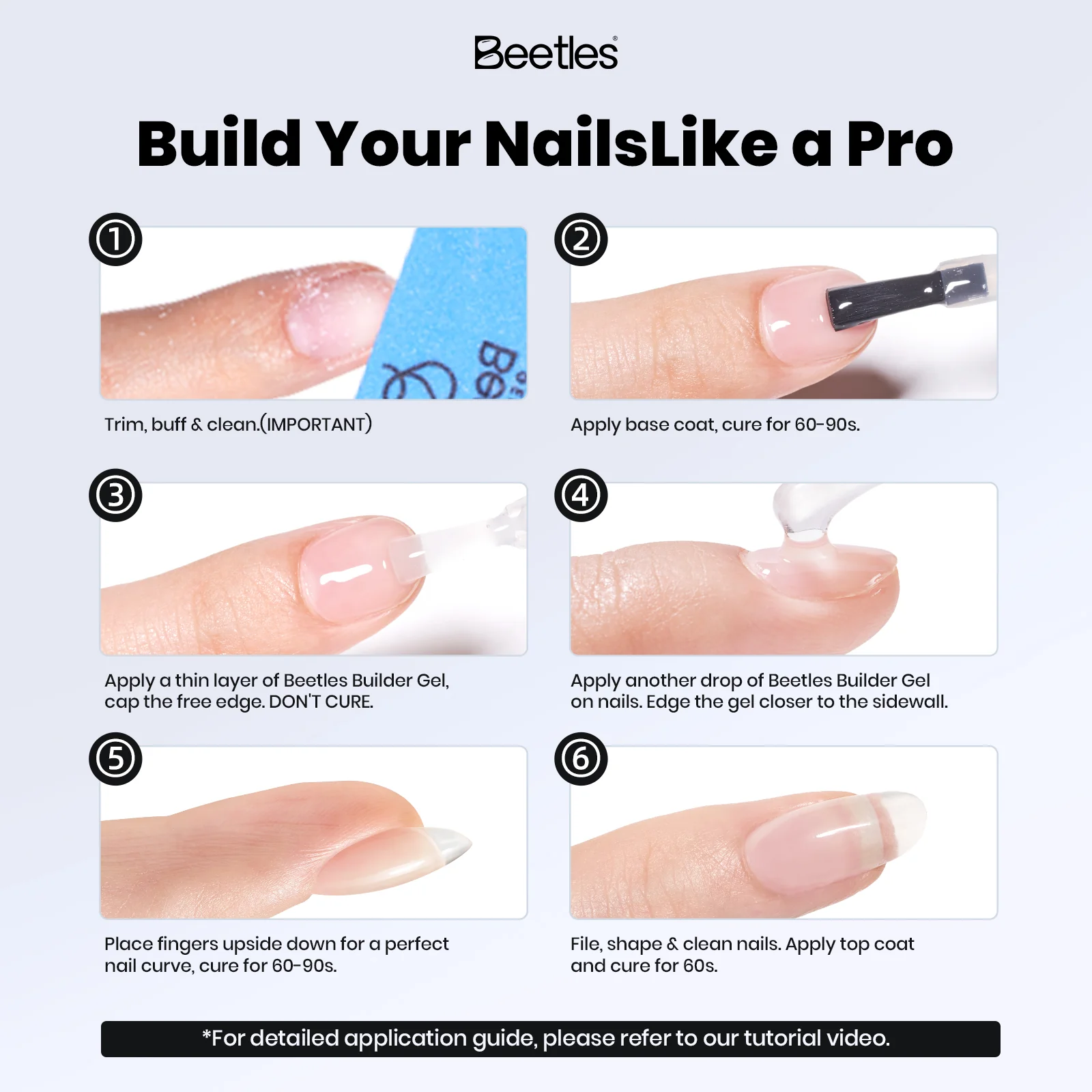 Beetles Stay Shining Gel Polish Crystal Builder - 15ml of Build & Believe - Image 5