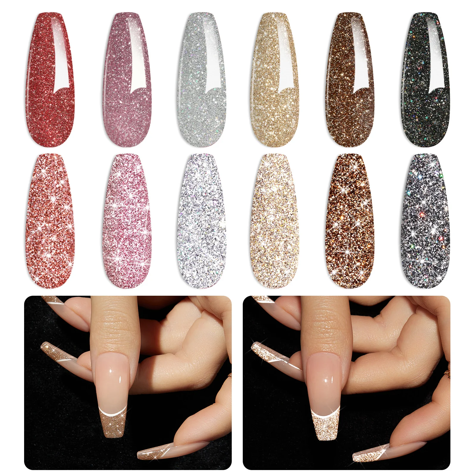 Bling Fling | 6 Colors Gel Polish Set - Image 11