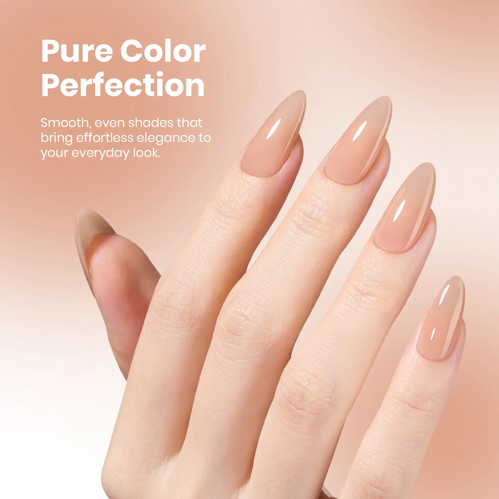 Beetles Stay Shining Gel Polish Bare Mocha - 15ml of Warm Simplicity - Image 3