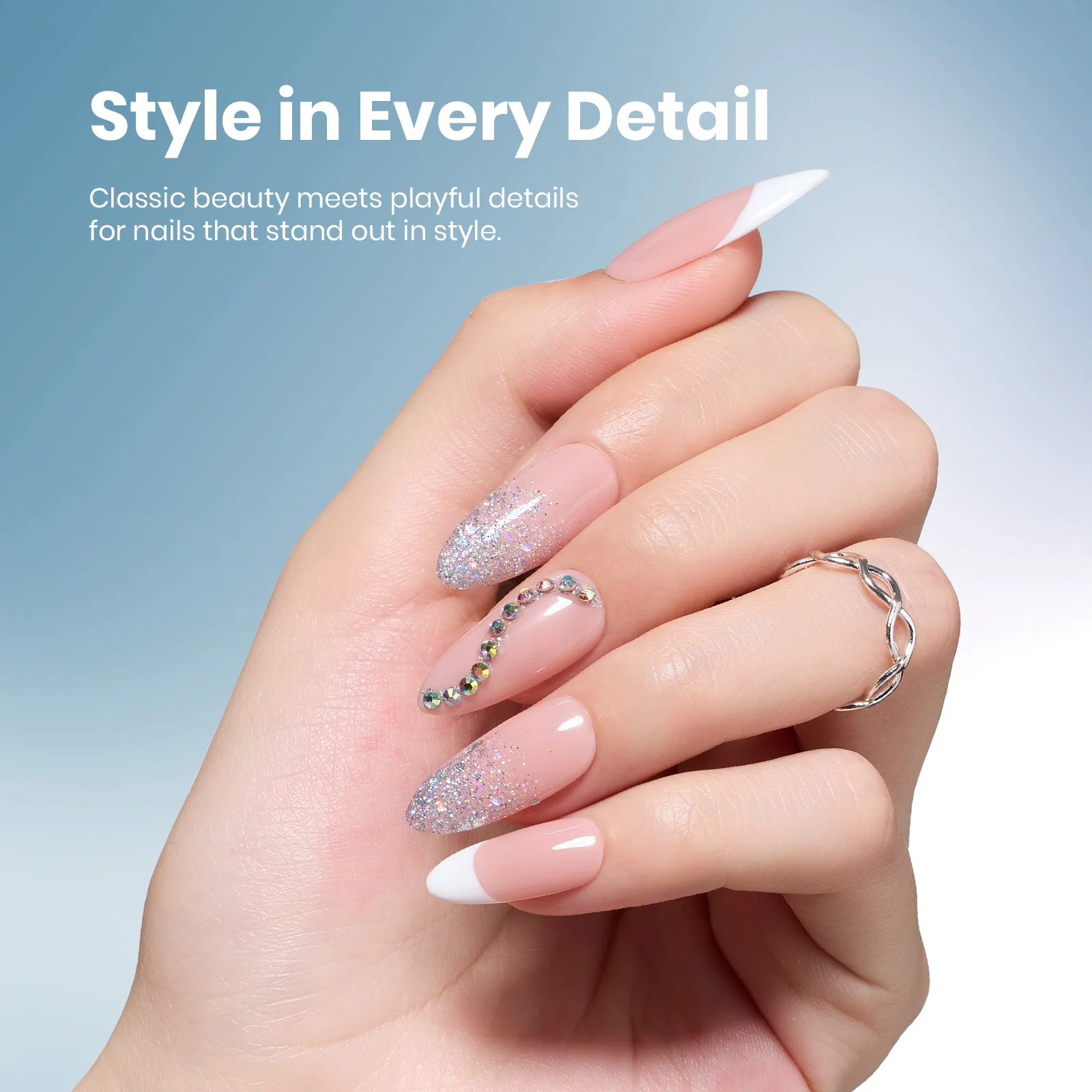 Beetles Stay Shining Gel Polish Holographic Stardust - 15ml of Magic Spark - Image 4