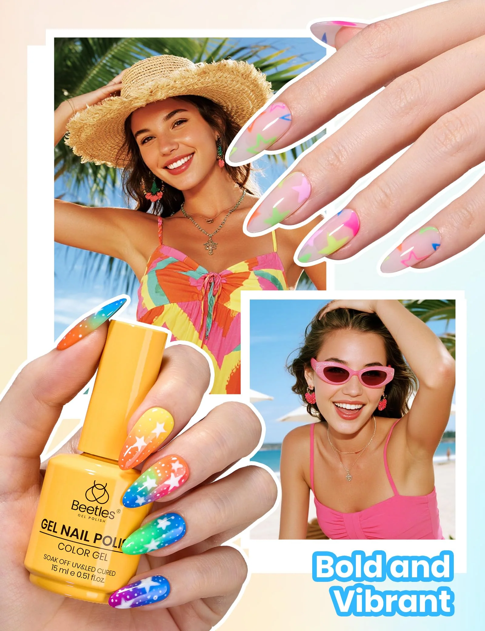 Candy Electric Collection 20 Colors Summer Nails Neon Gel Polish Set  15ML - Image 6
