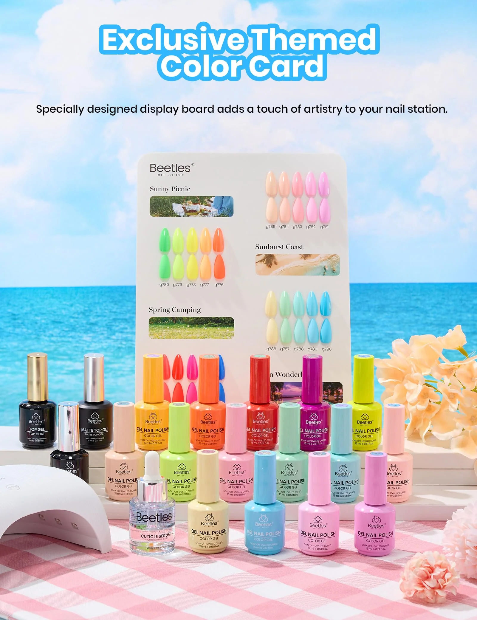 Candy Electric Collection 20 Colors Summer Nails Neon Gel Polish Set  15ML - Image 8