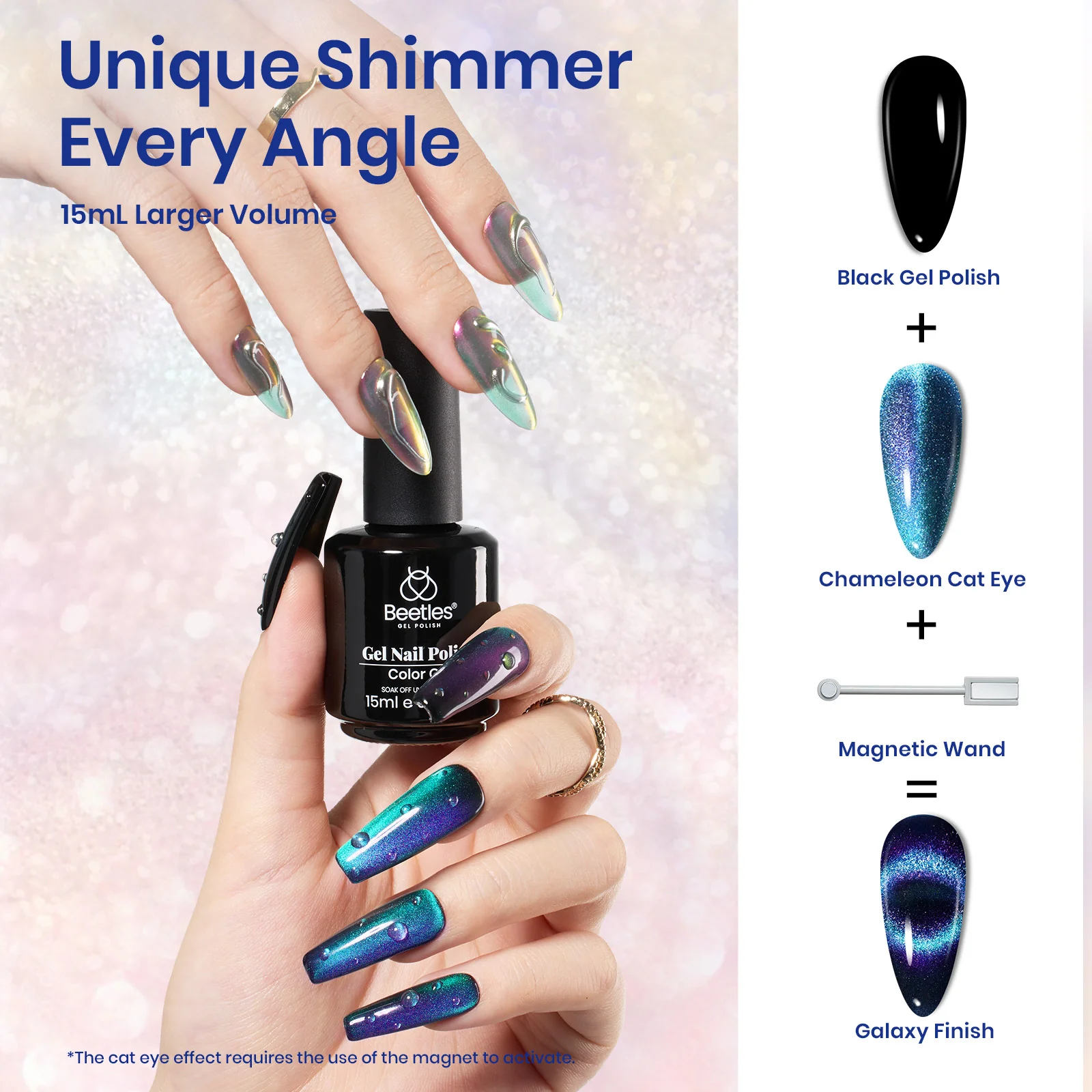 Cat Eye |15ml Nail Gel Polish Cat Eye Nails - Image 3