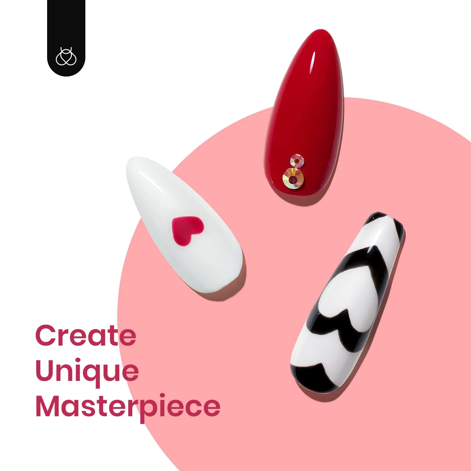 Queen of Hearts | 6 Colors Gel Polish Set - Image 3