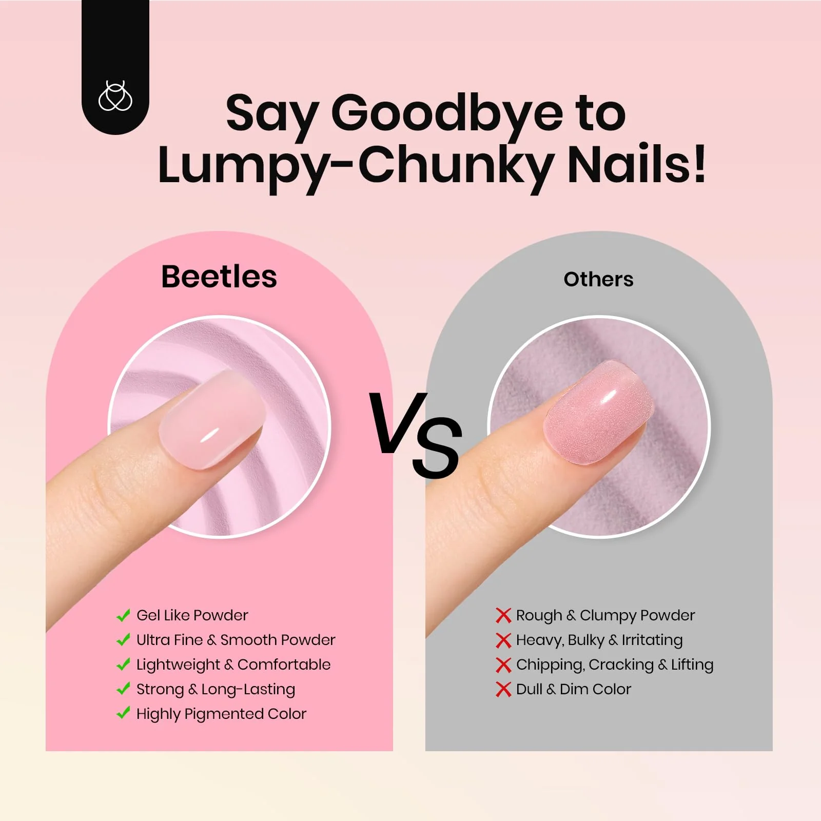 Classic Nude |  6 Color Powder Dip Translucent Seasons Nail Manicure set - Image 7