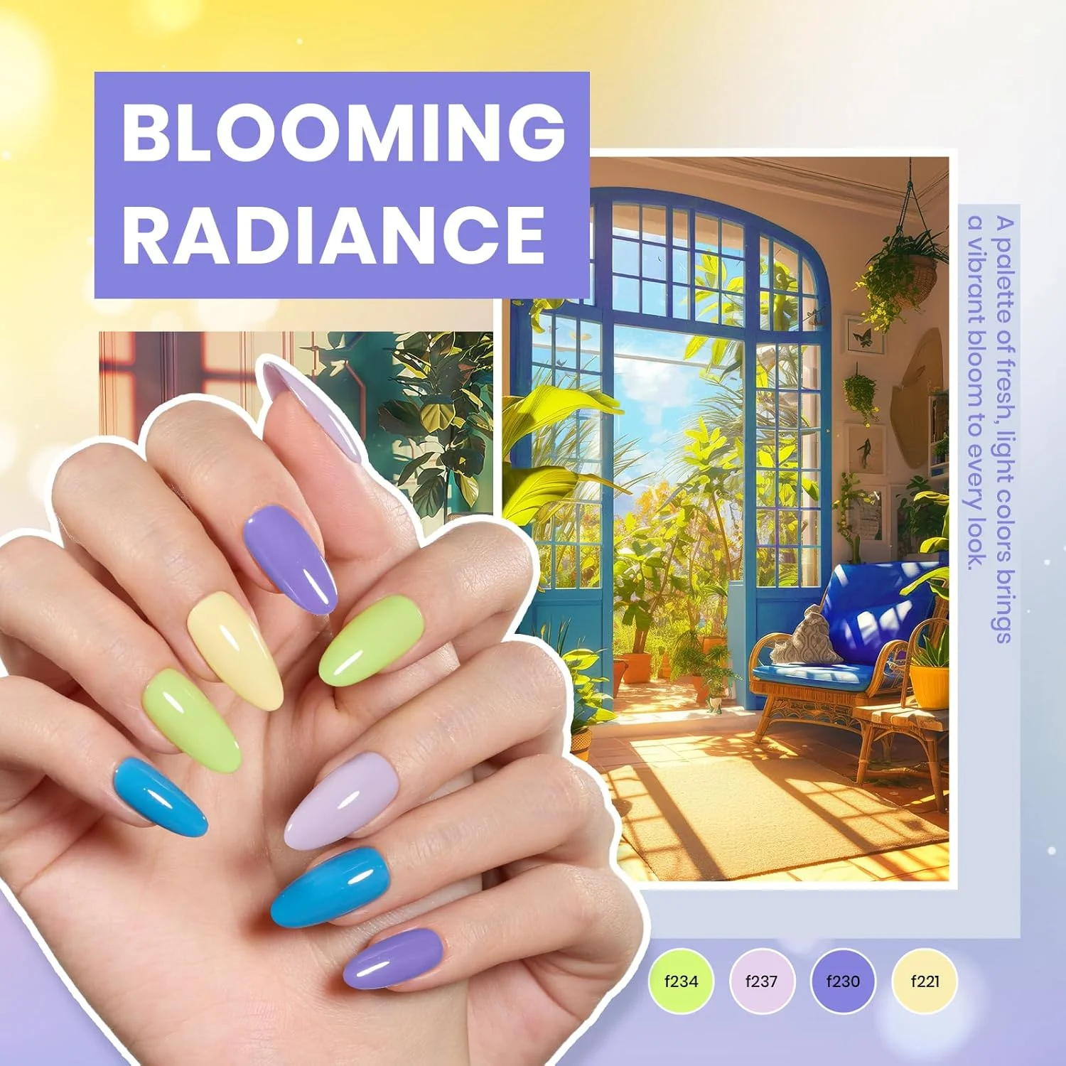 Beetles Gel Nail Starter Kit Color Enchantment 80Pcs 55 Colors Nail Art All-in-One Mani Kit - Image 4