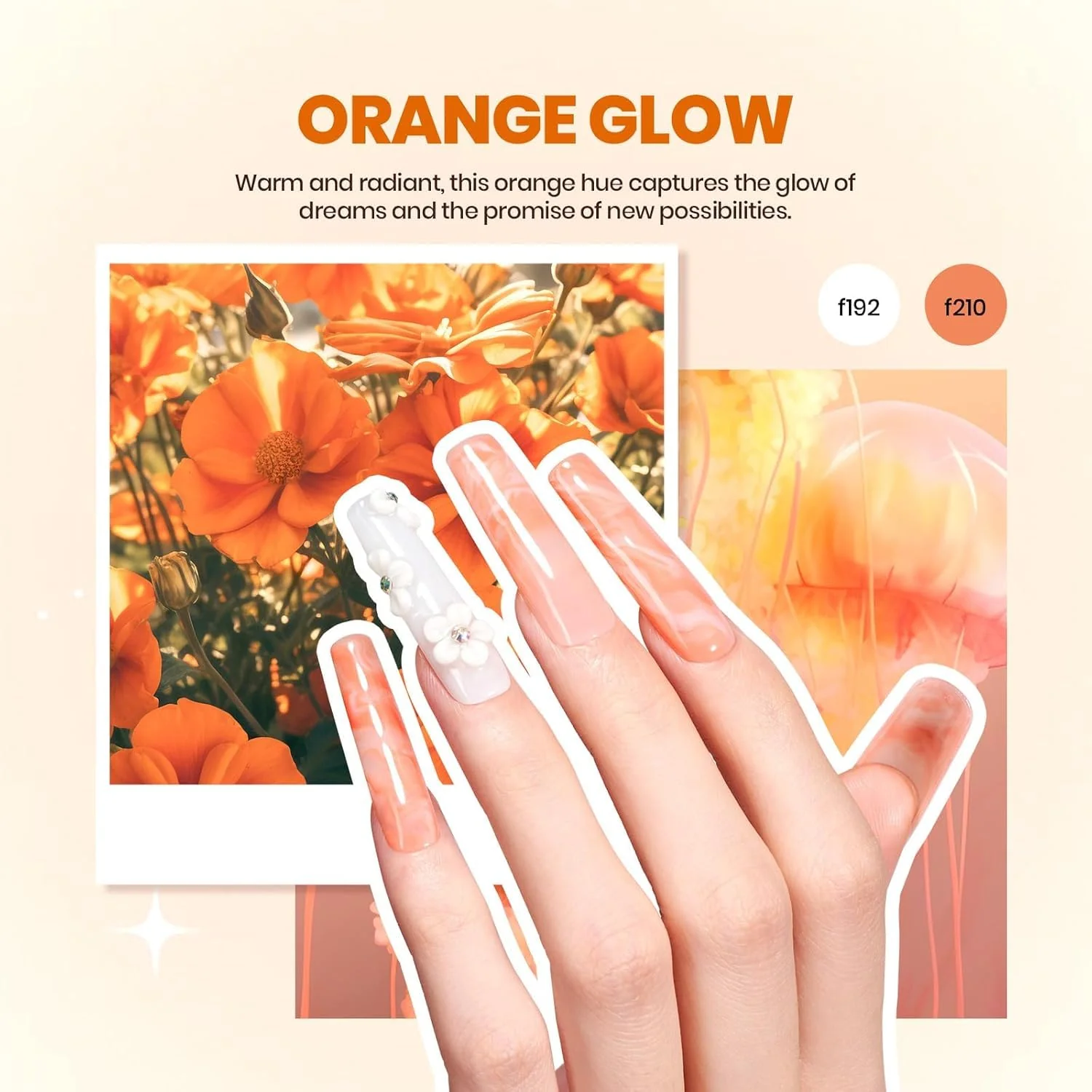 Beetles Gel Nail Starter Kit Colorful Dreamscape Starter 20 Colors 31Pcs All-in-One Mani Set - Image 6