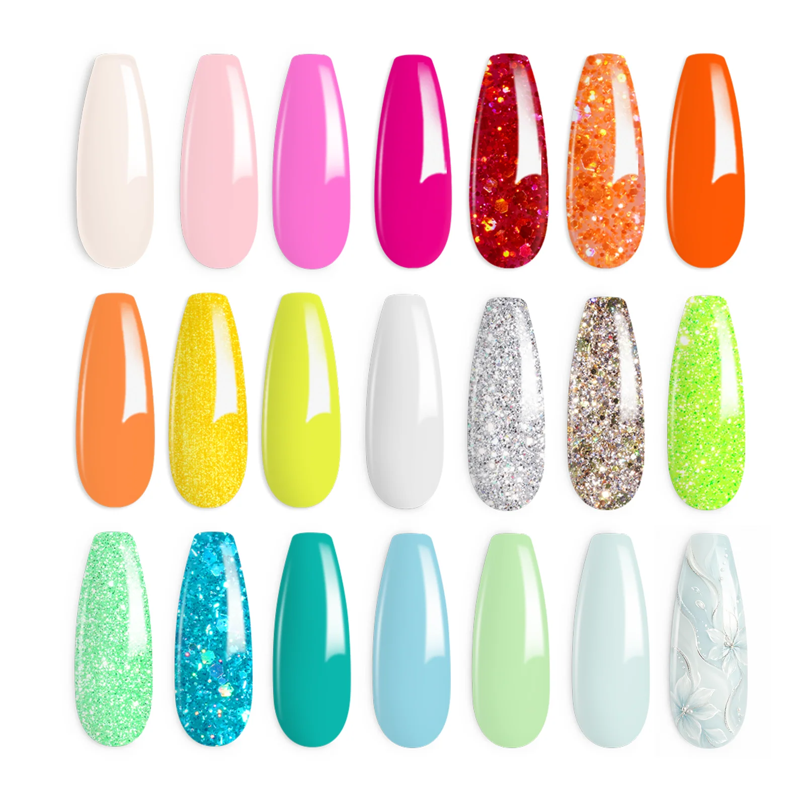 Diva of Divas - 20 Colors Gel Nail Polish Set