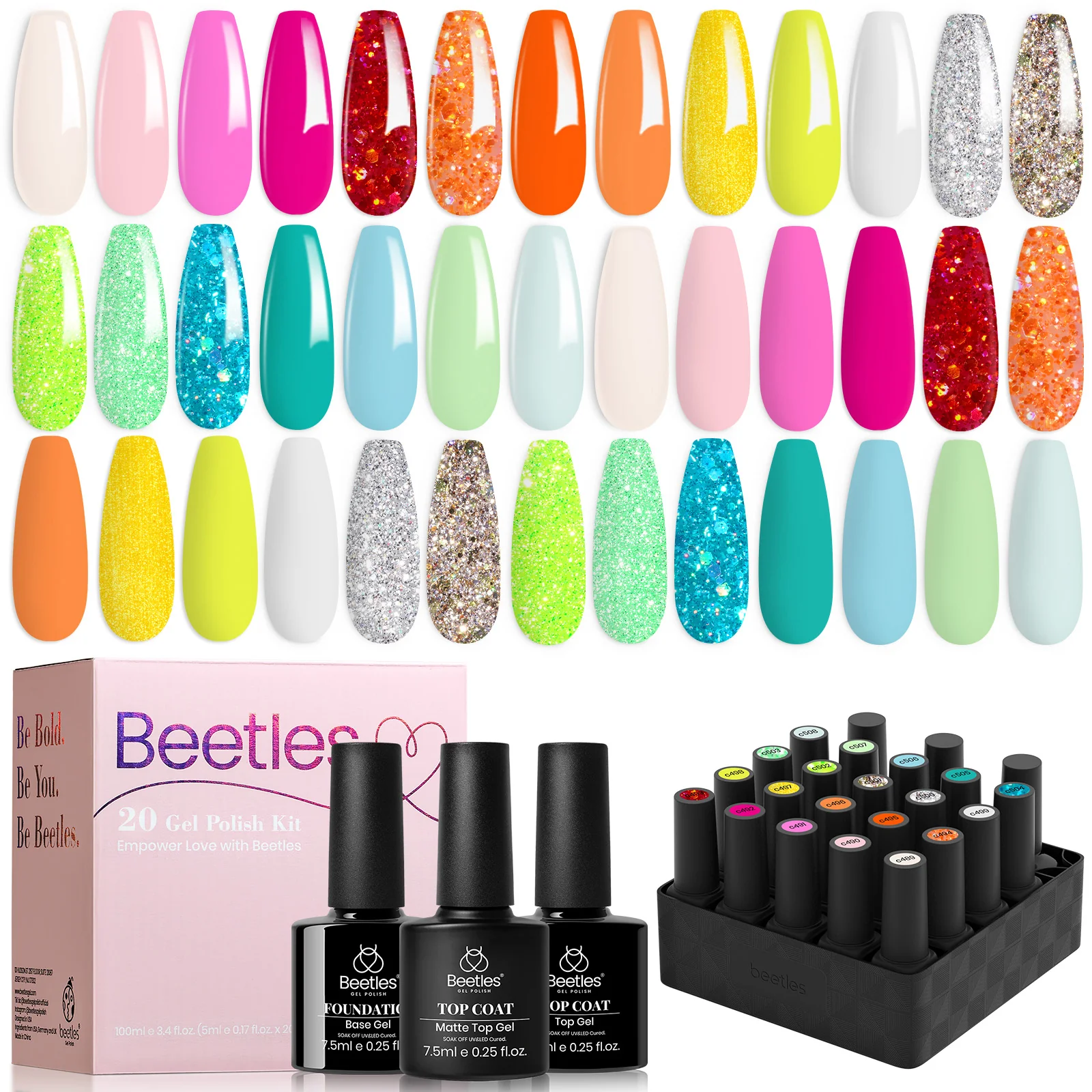 Diva of Divas - 20 Colors Gel Nail Polish Set - Image 9