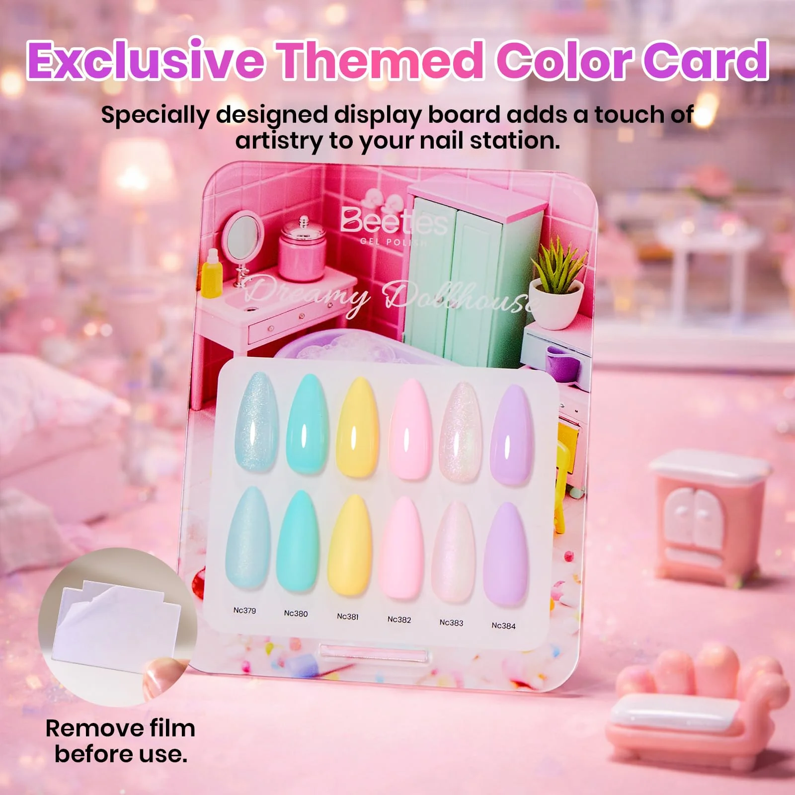 Dreamy Dollhouse 6 Colors Beetles Hema Free Summer Nails Gel Polish Set 15ML - Image 5