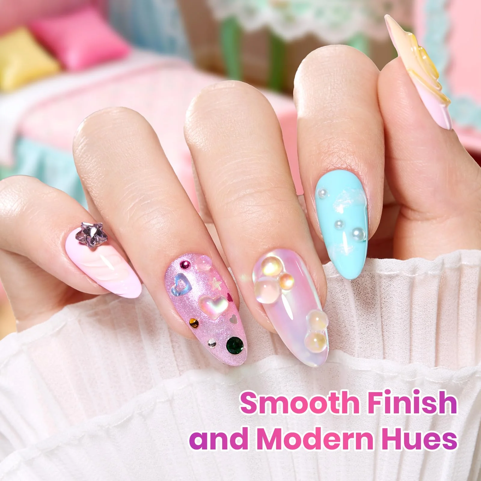 Dreamy Dollhouse 6 Colors Beetles Hema Free Summer Nails Gel Polish Set 15ML - Image 6