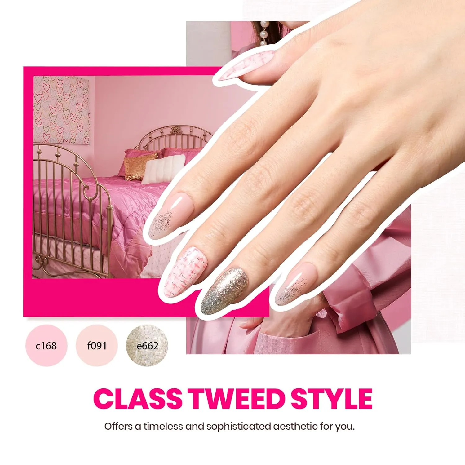 Exquisite Femininity Kit: Beetles Nails 45 Colors Nail All in one Starter Kit (total 75pcs) - Image 3