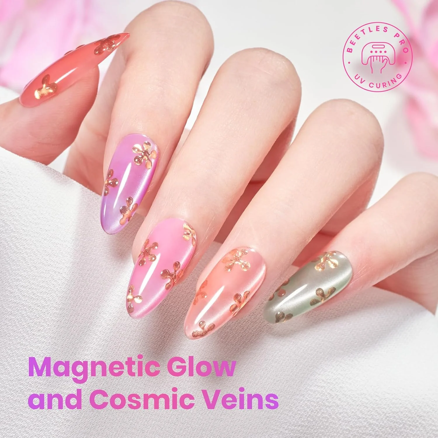 Fairy Garden- Summer Nails 6 Colors Cat Eye Gel Nail Polish Set - Image 7
