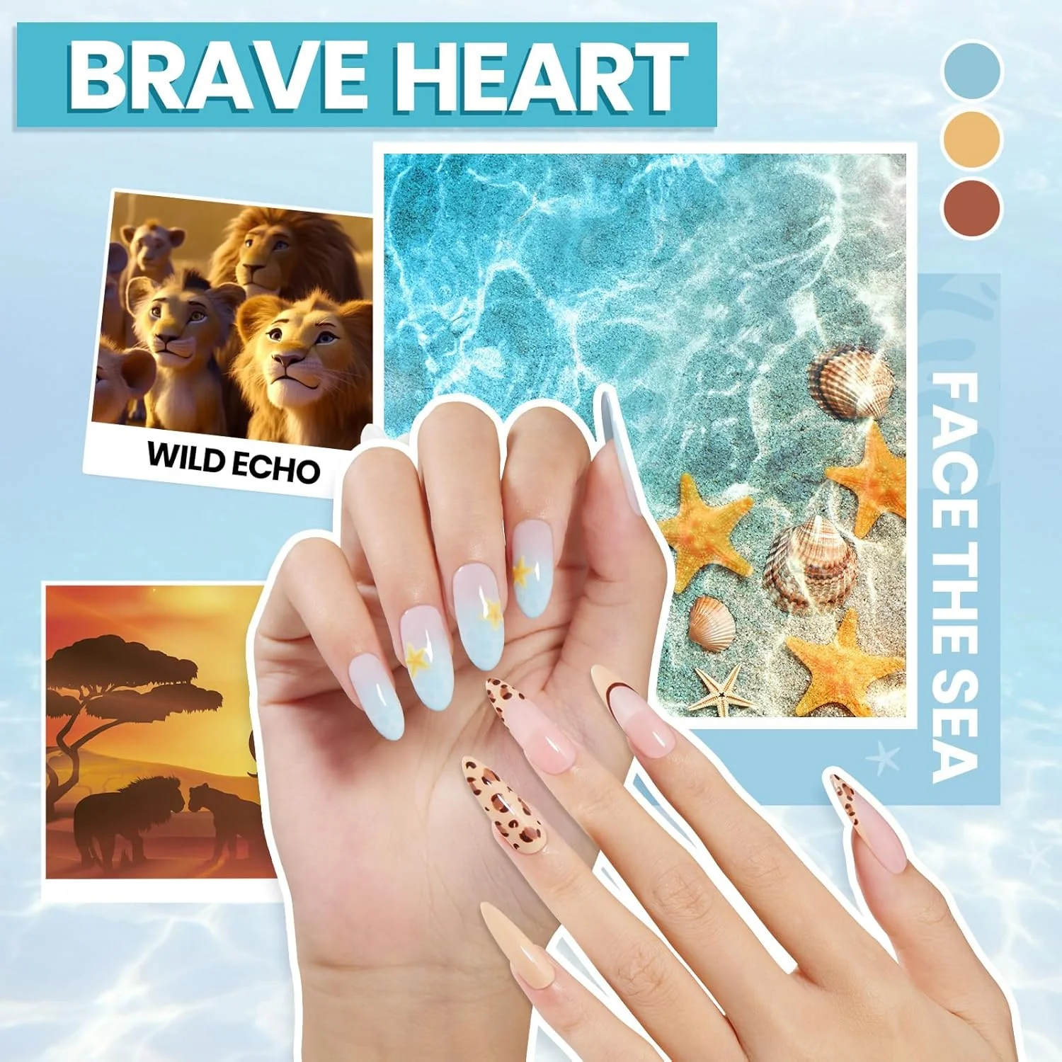 Beetles Gel Nail Starter Kit Fairytale Town 35 Colors 68 Pcs Total 68pcs All-in-One Mani Kit - Image 5