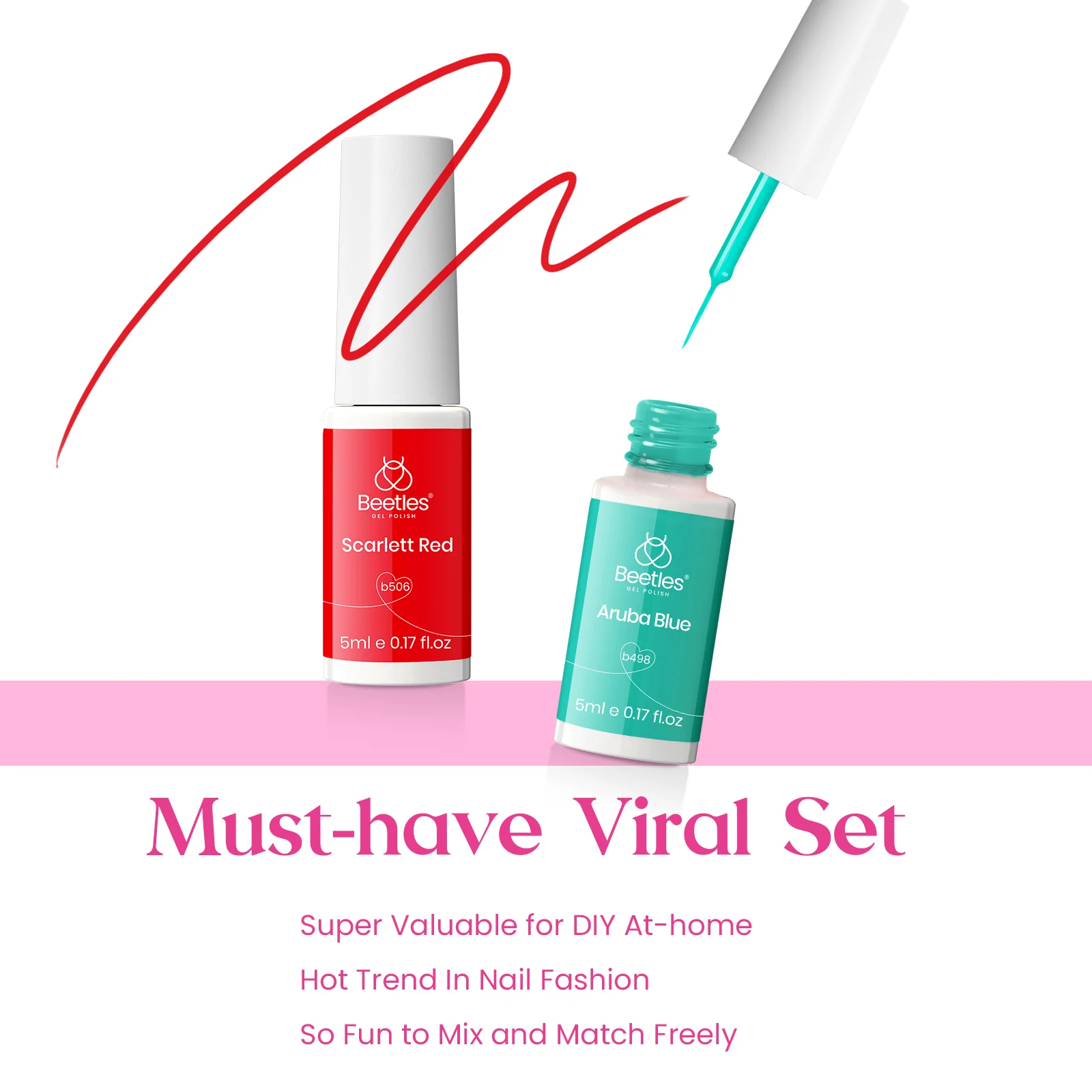Inspiration Muse | Gel Liner 20 Colors Set | 5ML Each Nails - Image 4