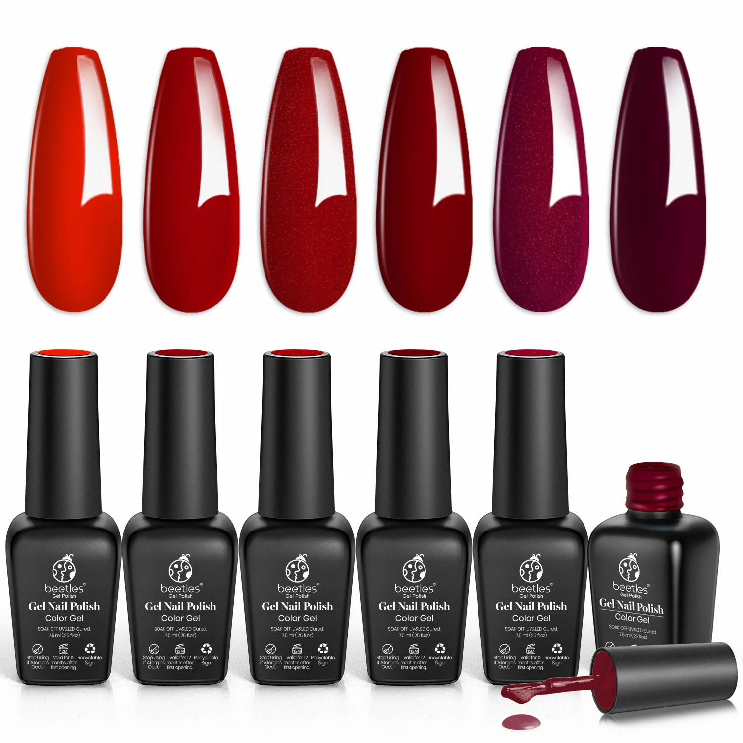 Bloody Mary |  6 Colors Gel Polish Set - Image 7