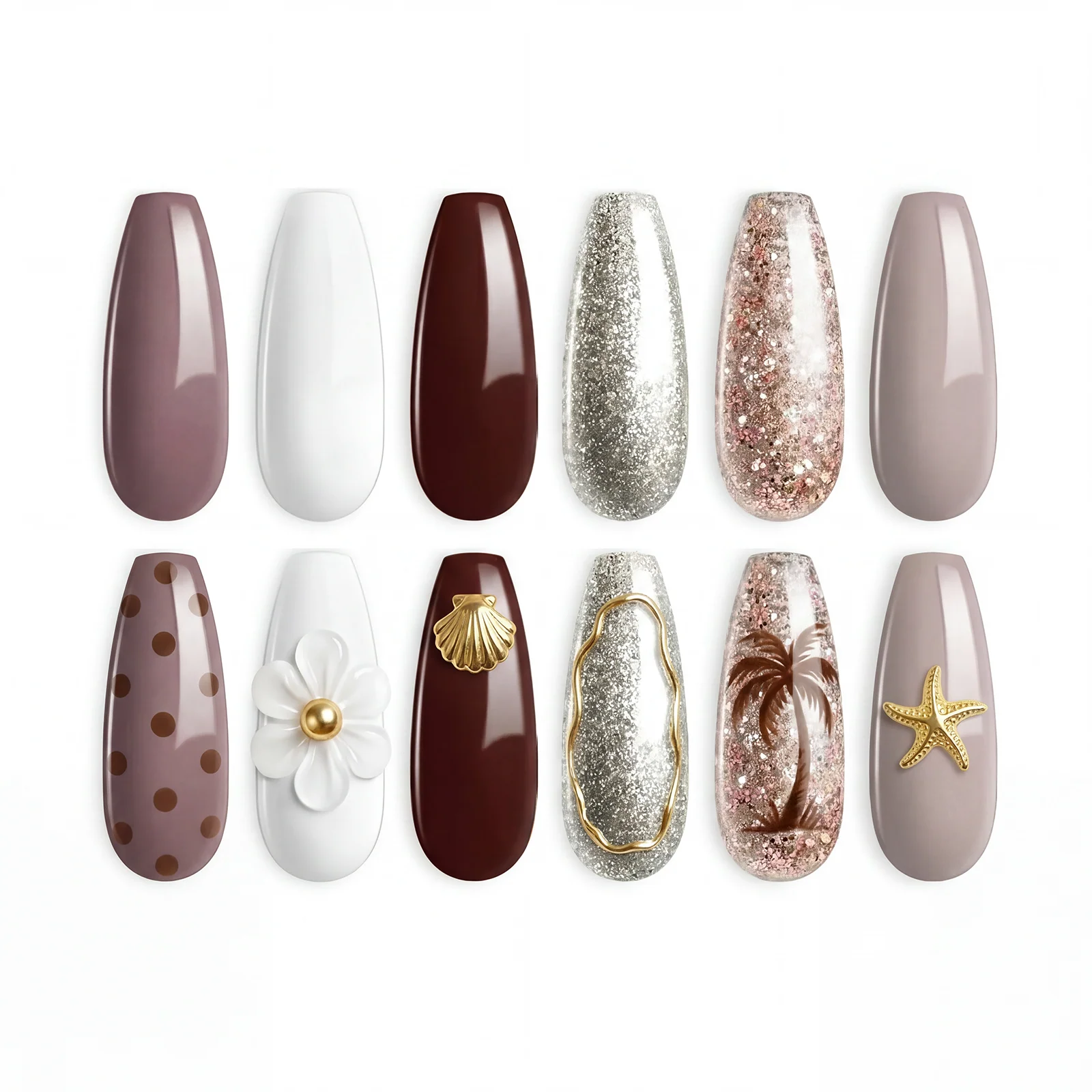 Gingerbread | Gel Polish 6 Colors Set