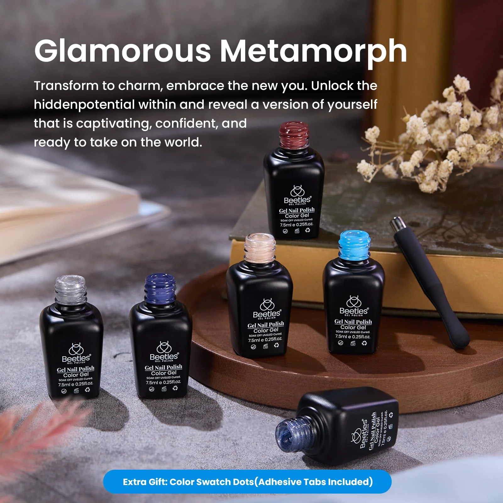Glamorous Metamorph | 6 Colors Gel Polish Set - Image 5