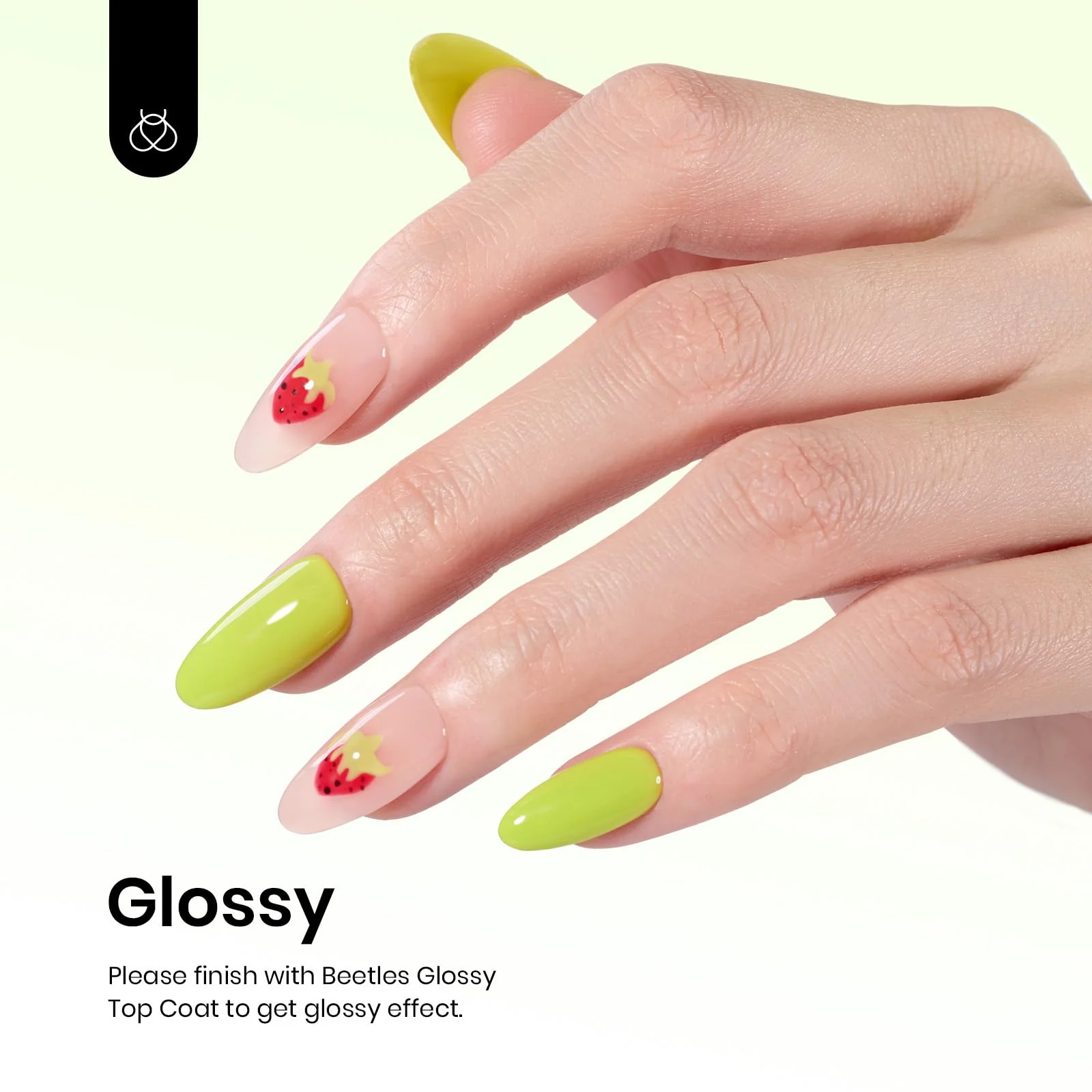 Halloween Chartreuse - Light Green Gel Nail Polish - Image 3