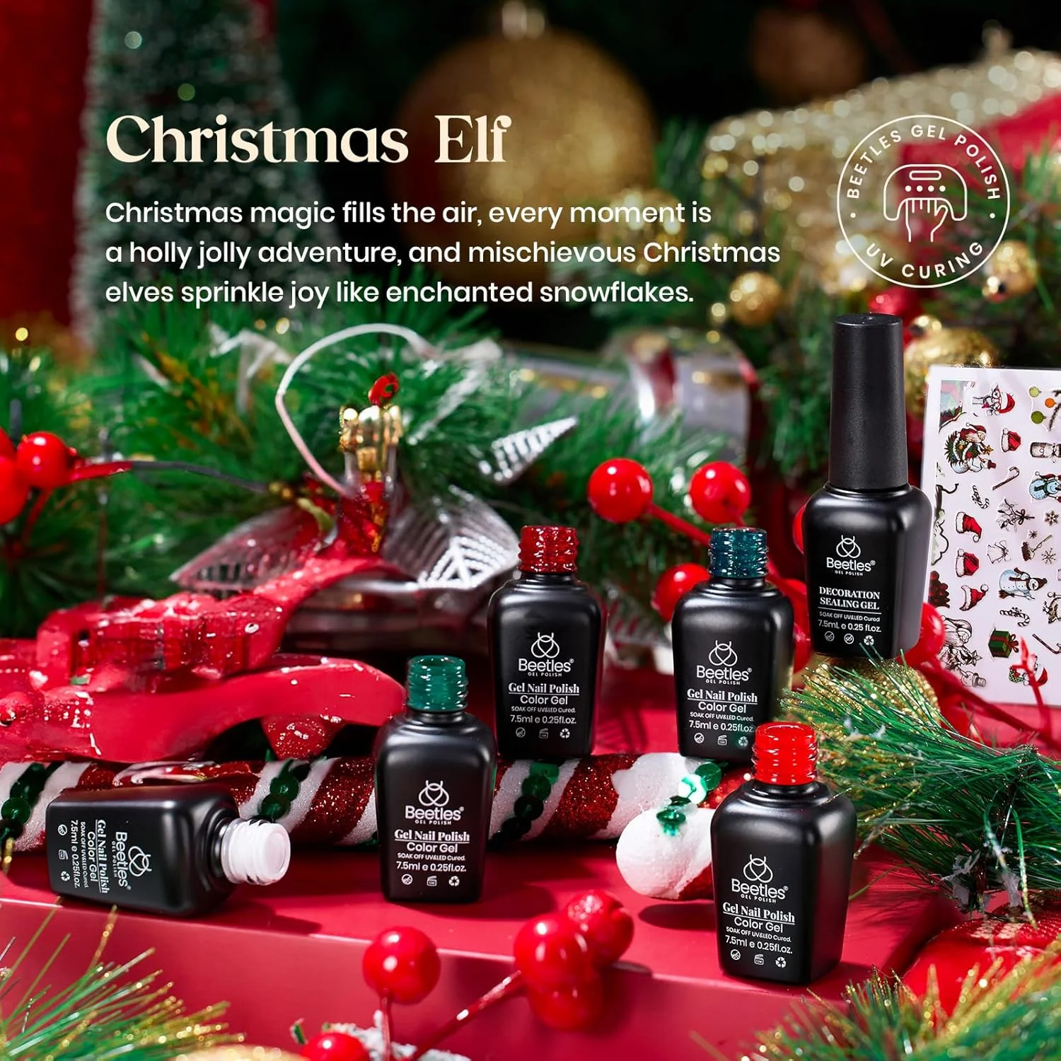 Happy Holidays | Gel Polish 6 Colors Set - Image 3