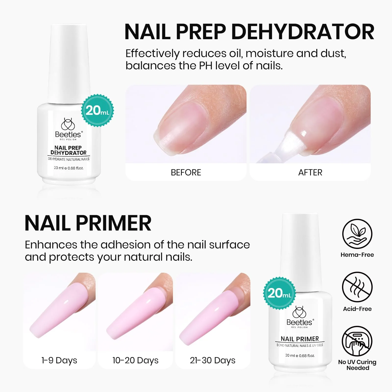 Hema Free-Beetles Nail Essential Set Large Capacity 4 pcs - Image 7