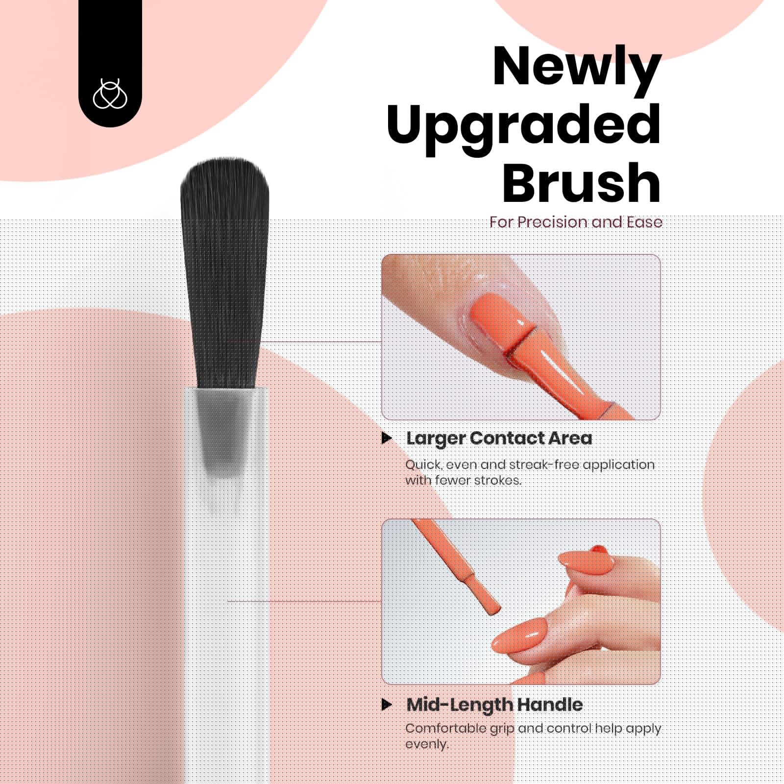 Hema-Free Gel Coral Orange Nails Gel Nail Gel Polish 15ml - Image 5