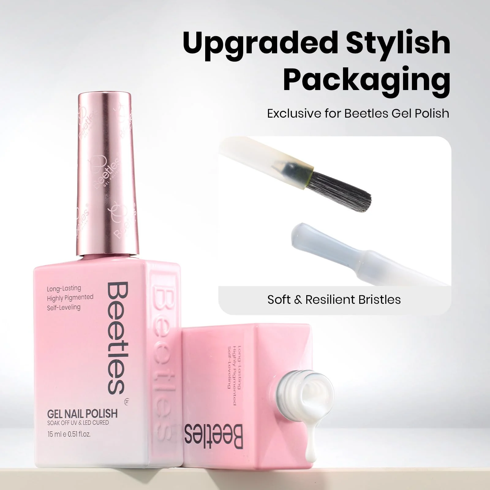 Hema - Free Vanila Milkshake Nails - 15ml Jelly Natural Nude Milky White Gel Nail Polish - Image 6