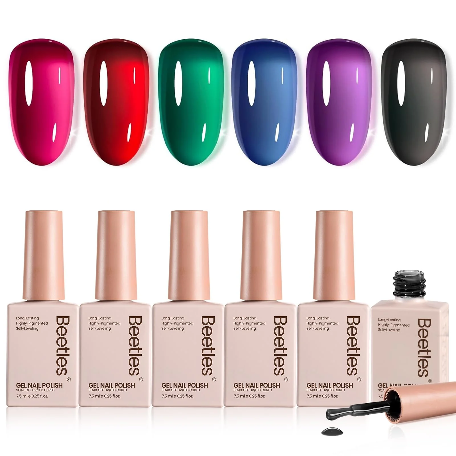 Jelly Magic -  6 Colors Summer Gel Nail Polish - Image 8
