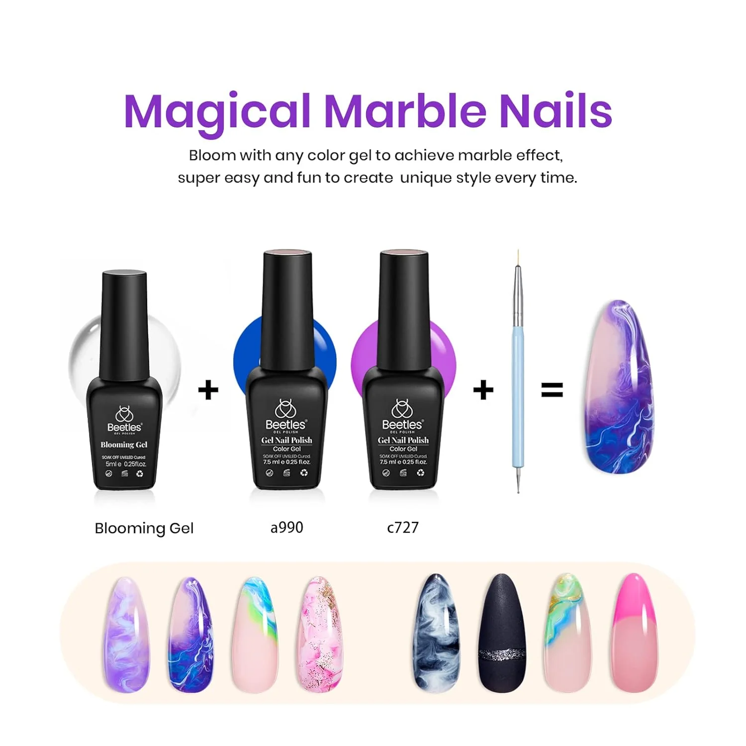 Light-years Away- 20 Colors Gel Nail Polish Set Nails - Image 5