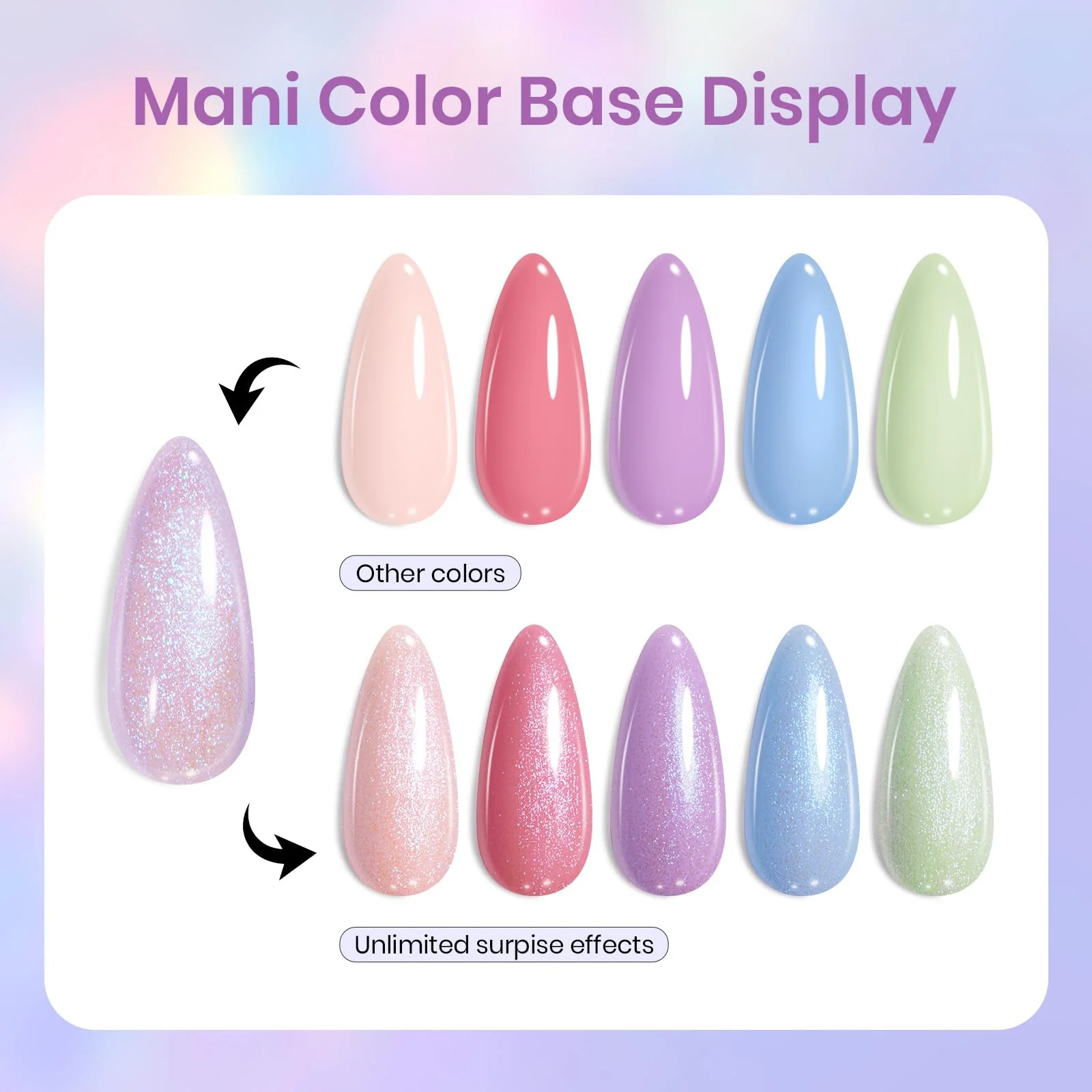 Luminous Mirage - 15ml Nails Neon Hot Pink Jelly  Gel Polish - Image 6